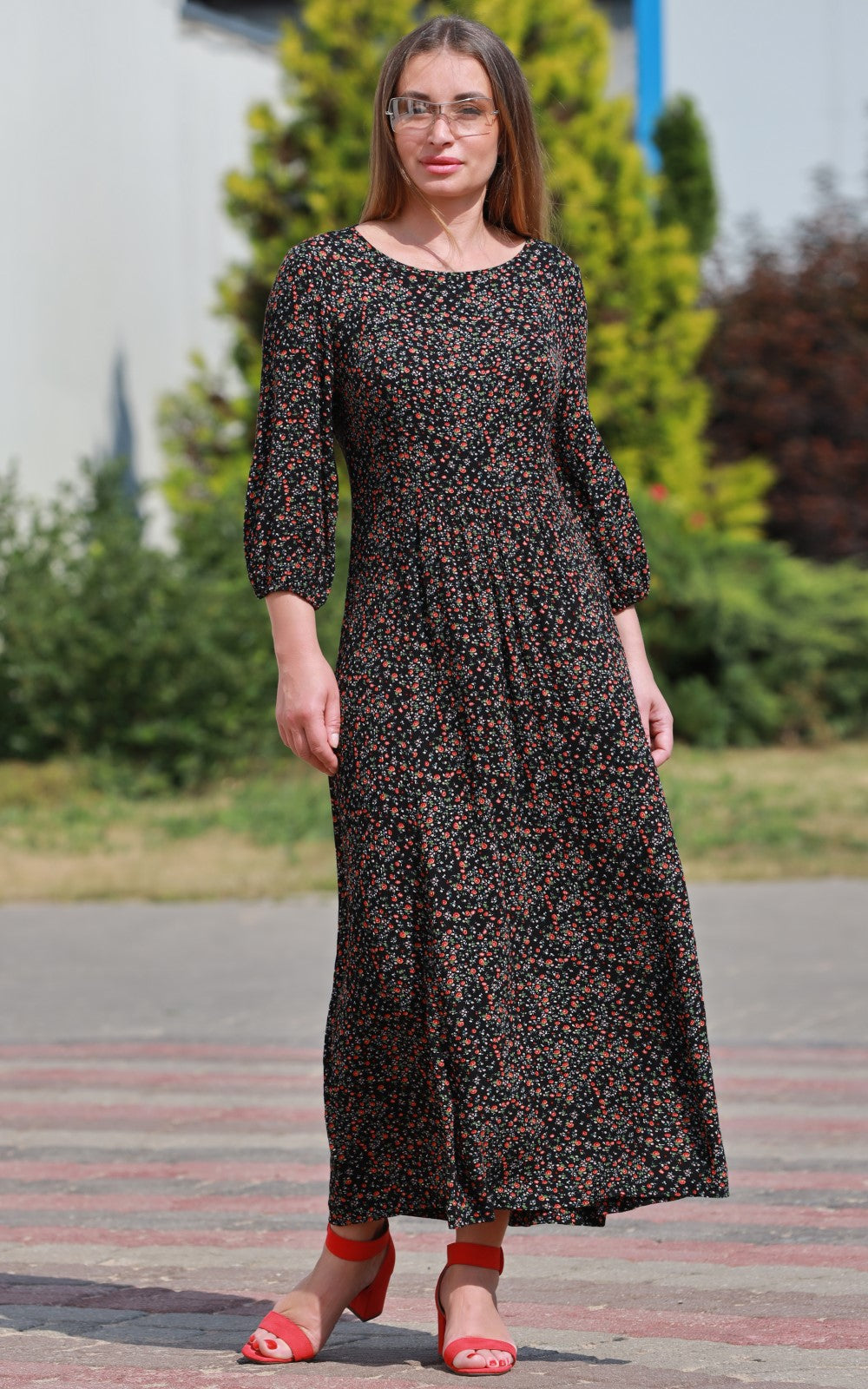 Summer Loose-fit Maxi Dress Lori No11 – Magnolica Shop