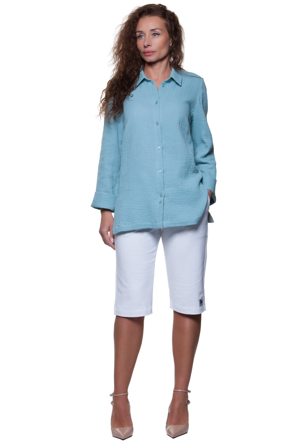 Lightweight — Relaxed Shirt Jenna No99 — Magnolica Latvian Women's Clothing