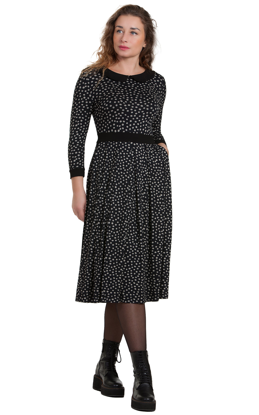 Casual Knit Midi Dress Amy No29 Magnolica Shop Casual Knit Midi Dress Amy No29 Magnolica Shop