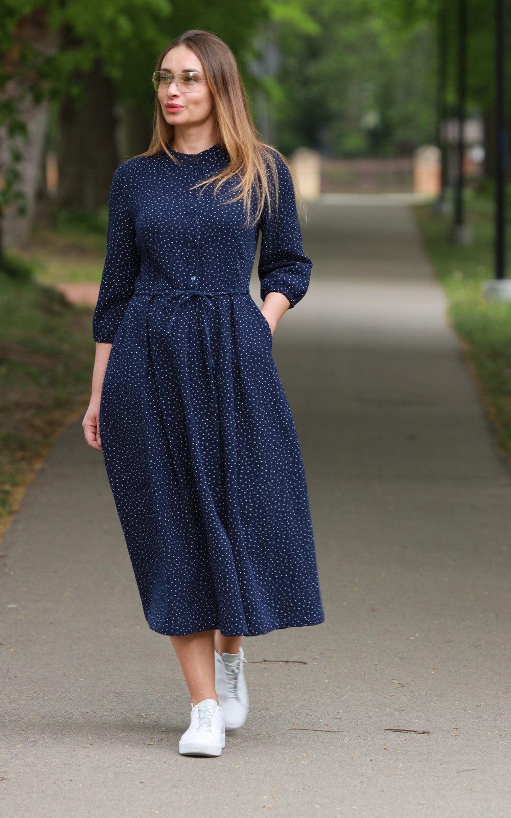 Comfortable Midi Dress Amy No23 – Magnolica Shop