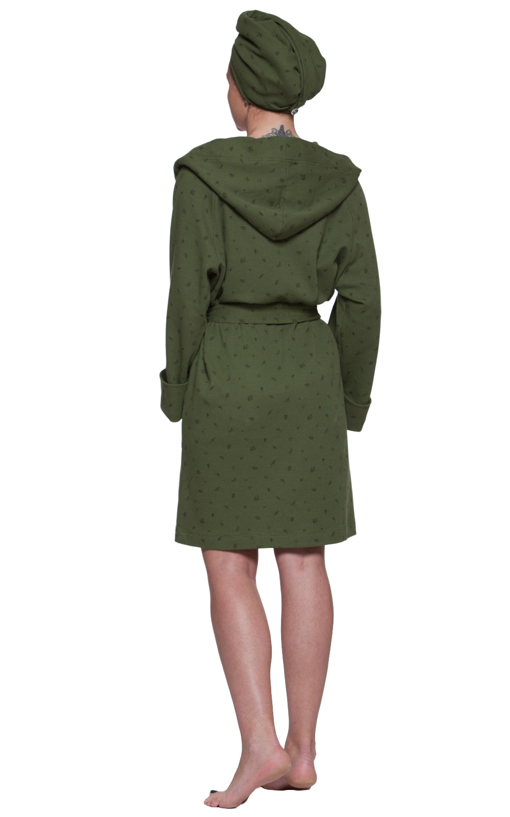 Waffle-textured Robe No5