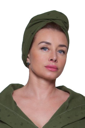 Waffle-textured Turban No3