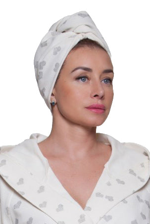 Waffle-textured Turban No4