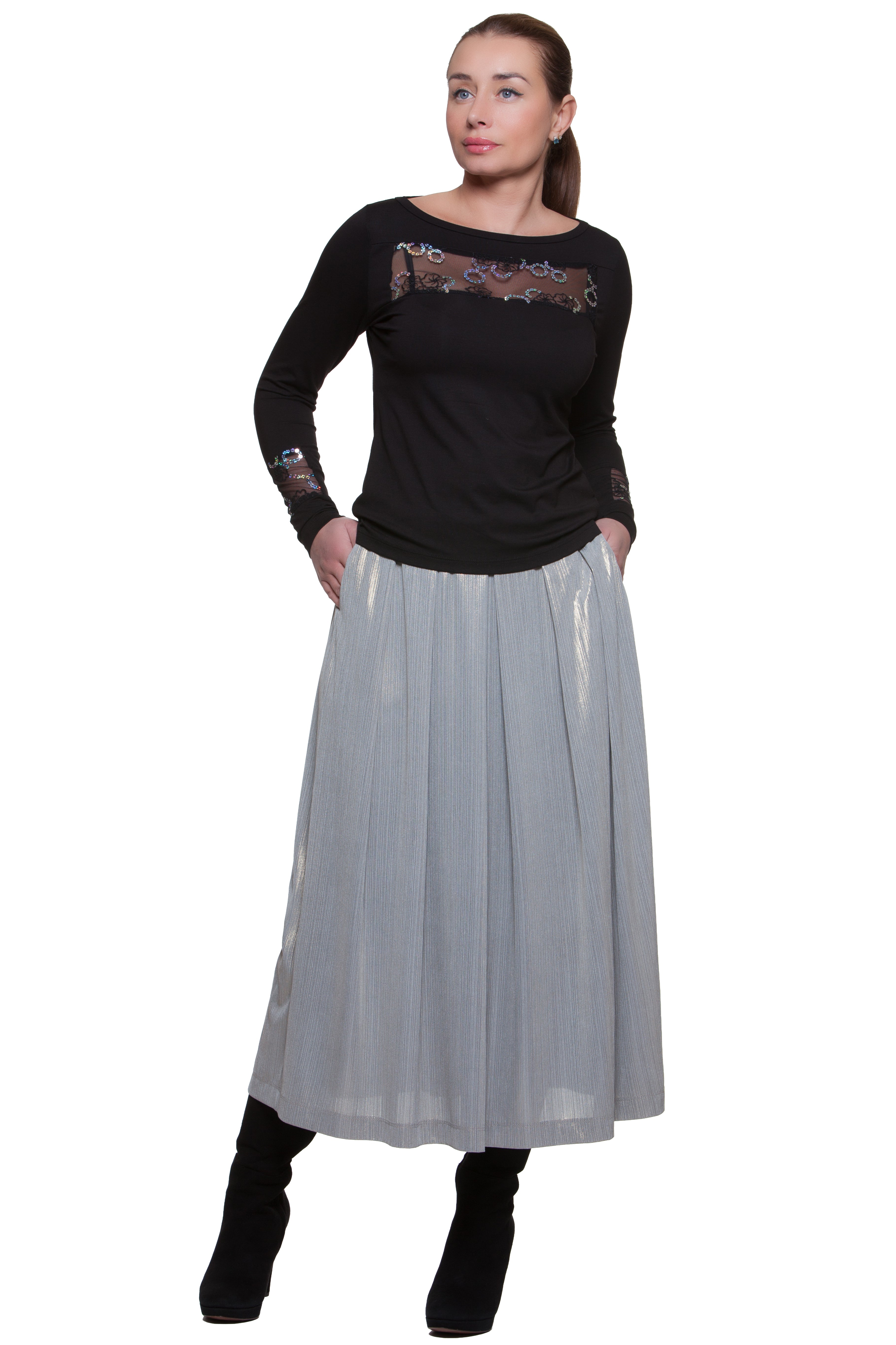 Gari, uzliesmojoši, mirdzoši svārki Dženifer