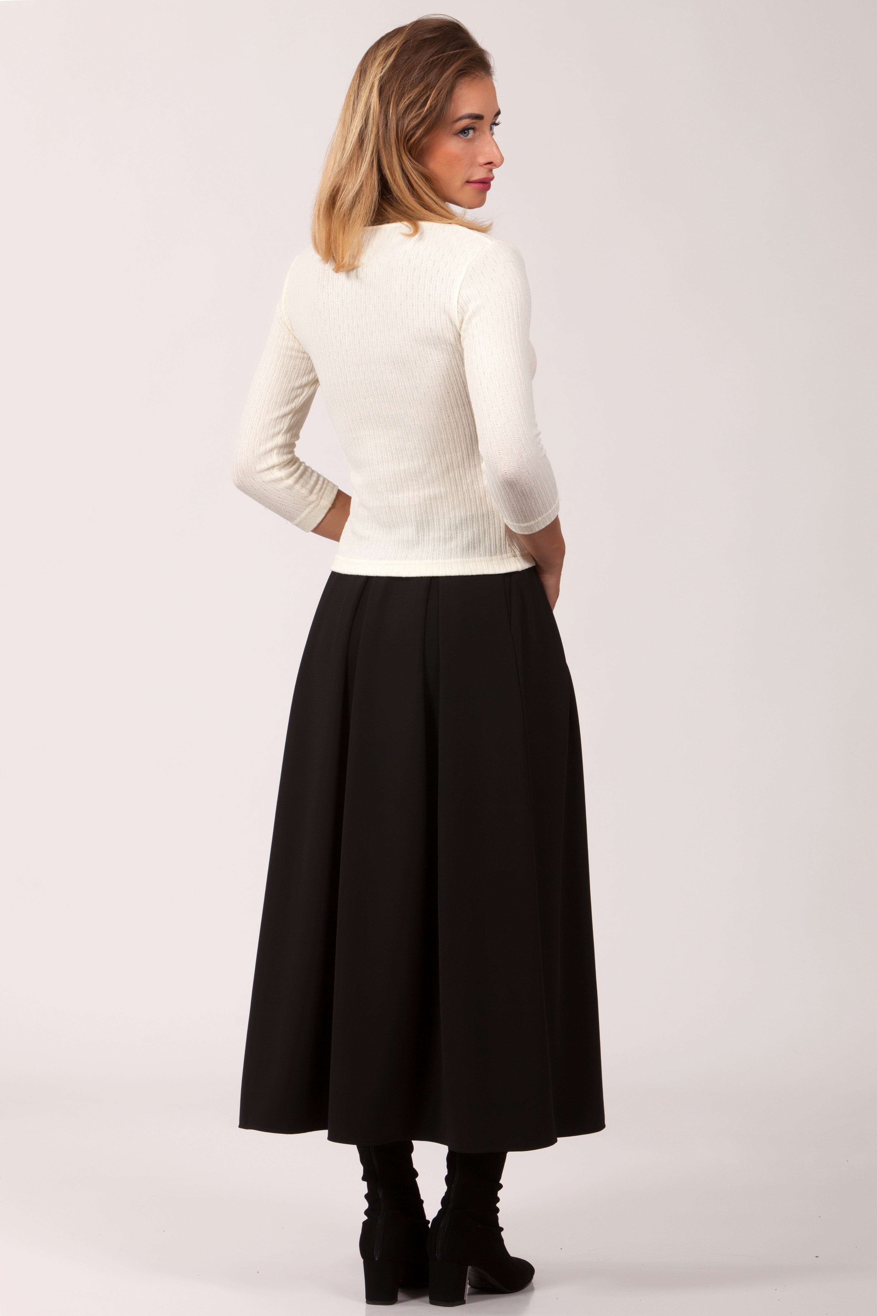Long Flared Skirt Jennifer No12