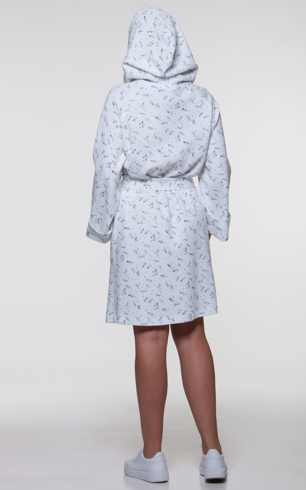 Waffle-textured Robe No1