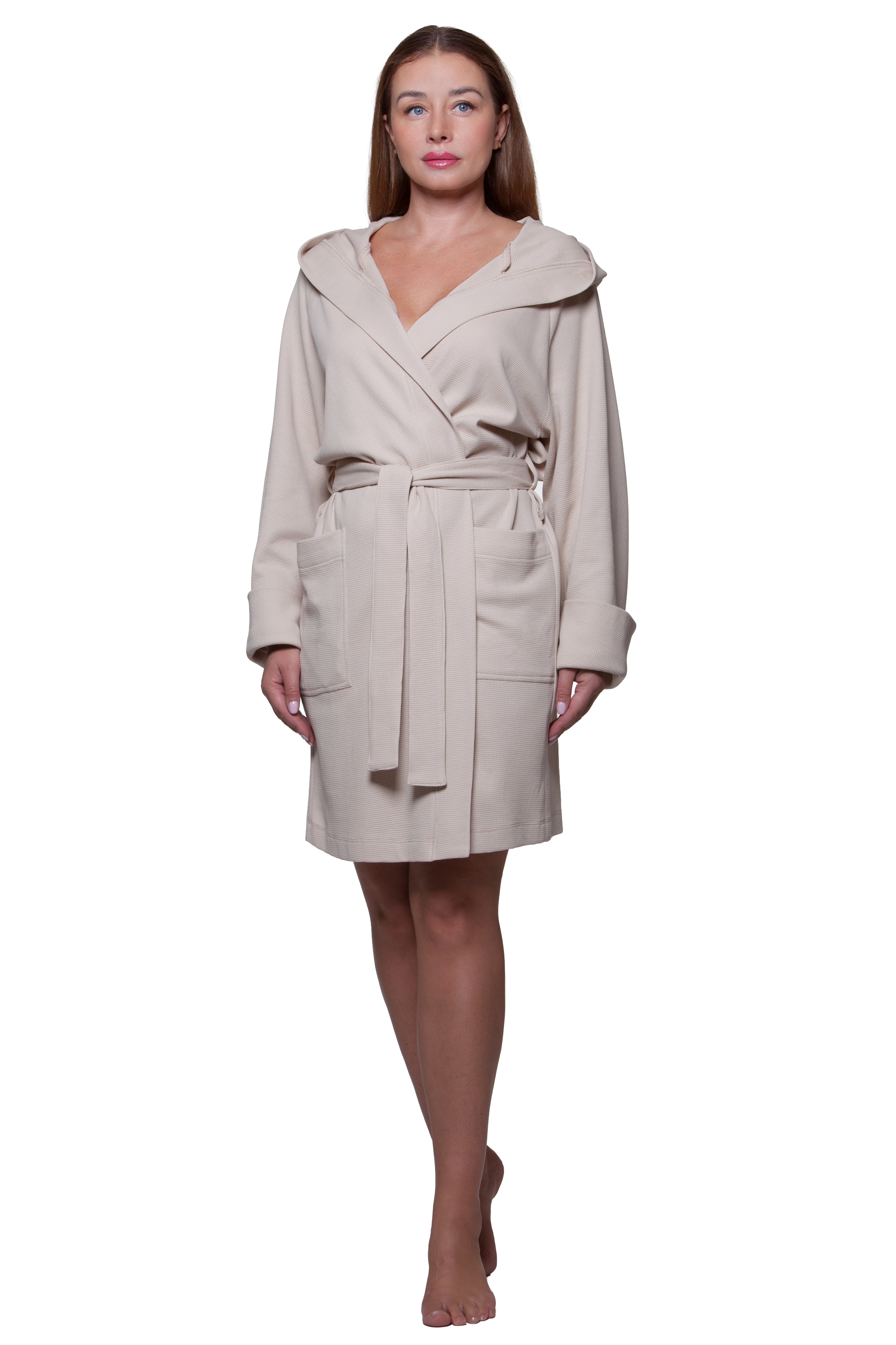 Waffle-textured Robe No2