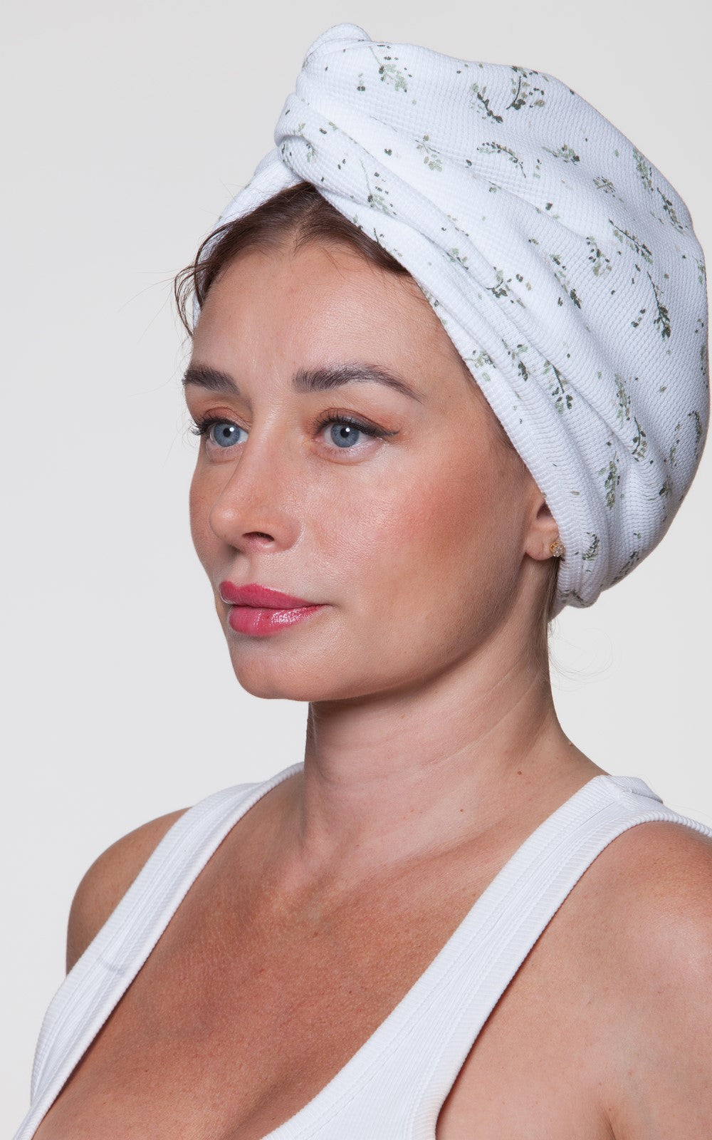 Waffle-textured Turban No1