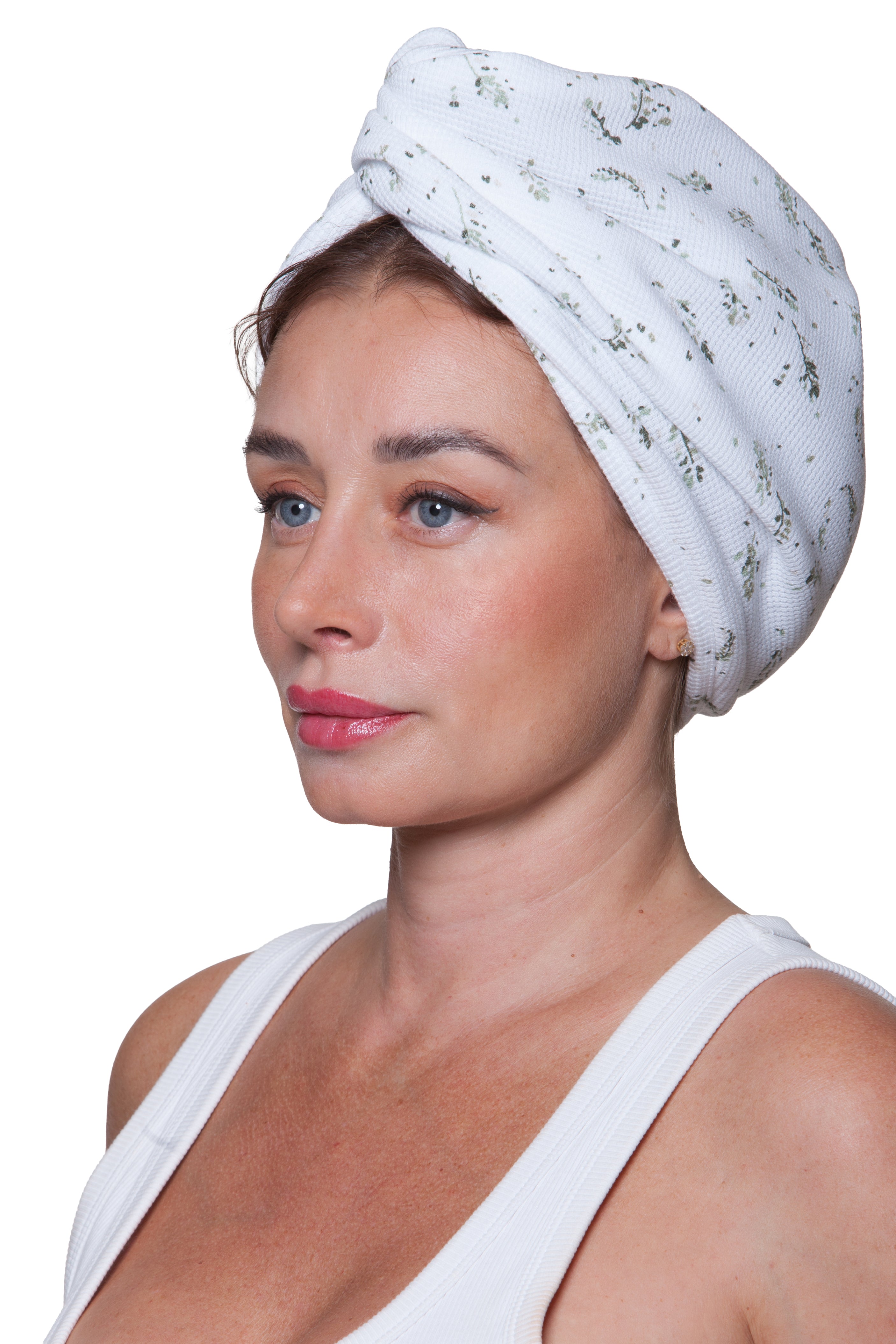 Waffle-textured Turban No1