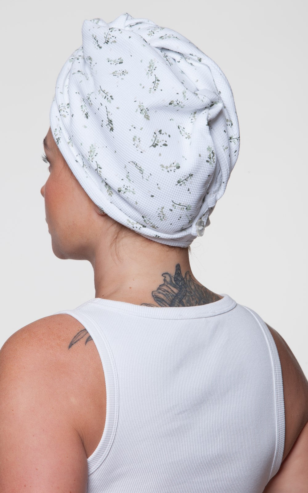 Waffle-textured Turban No1