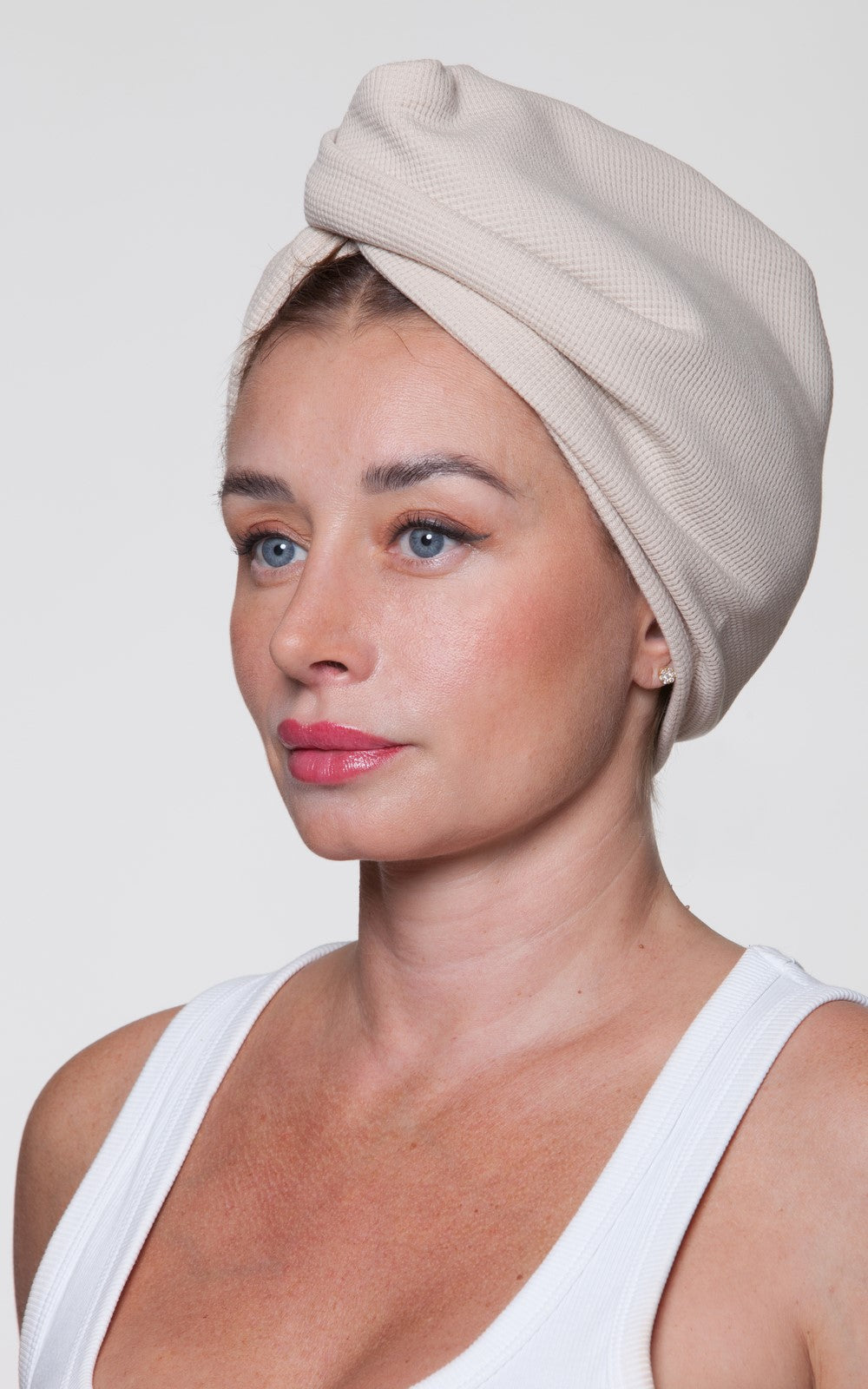Waffle-textured Turban No2