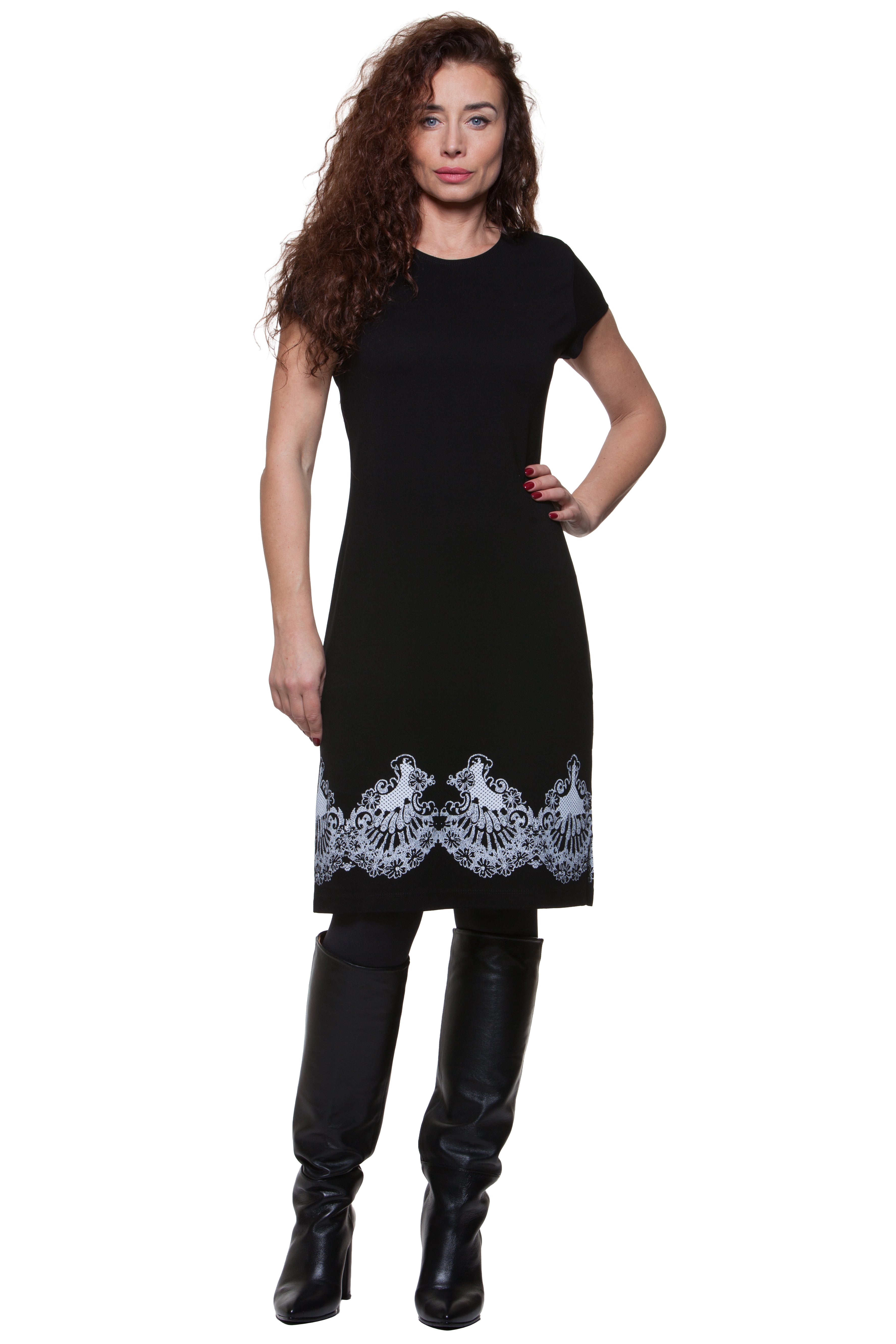 A Feminine Knit Dress Miloslava No3