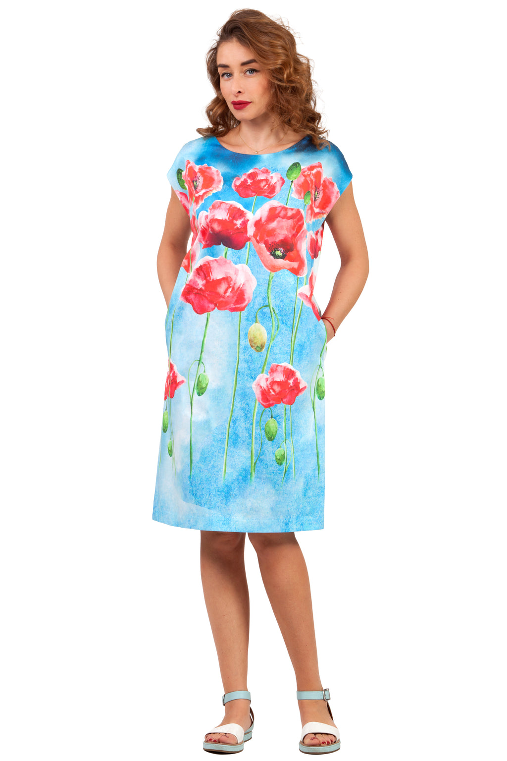 Sommerkleid aus Baumwolle Emma Nr. 993