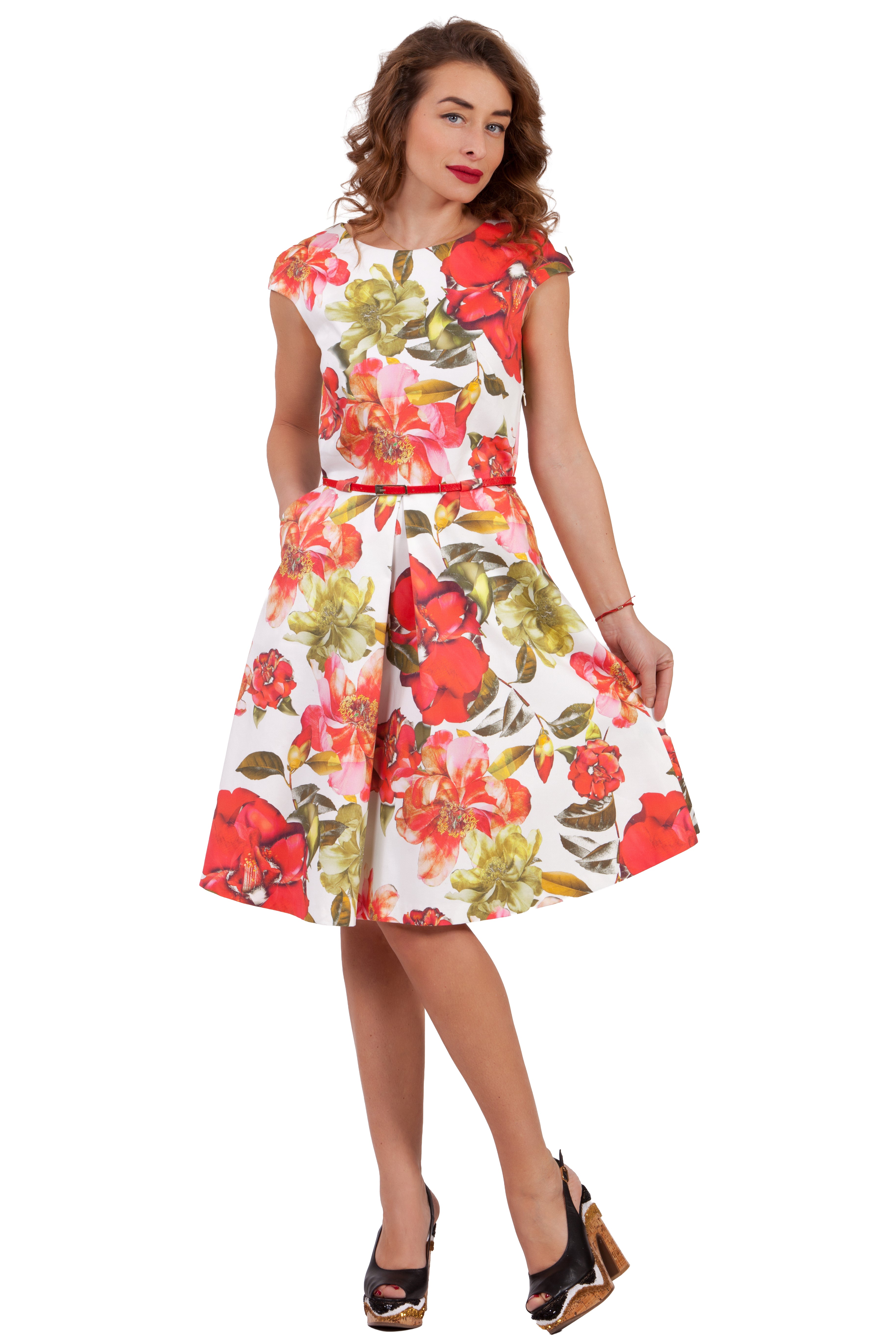 Sommerkleid aus Baumwolle Emma Nr. 376