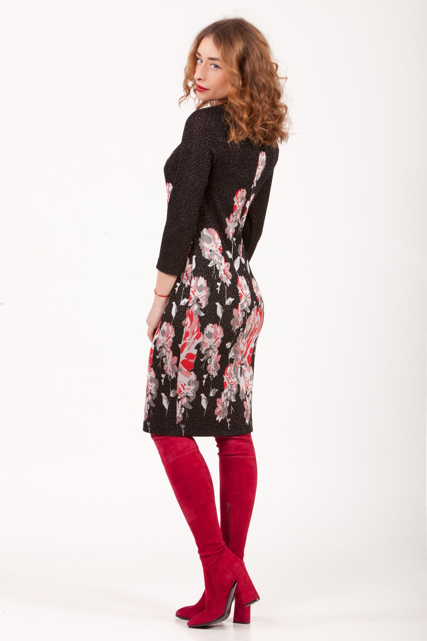 Classic Fitted Dress Alyssa No012