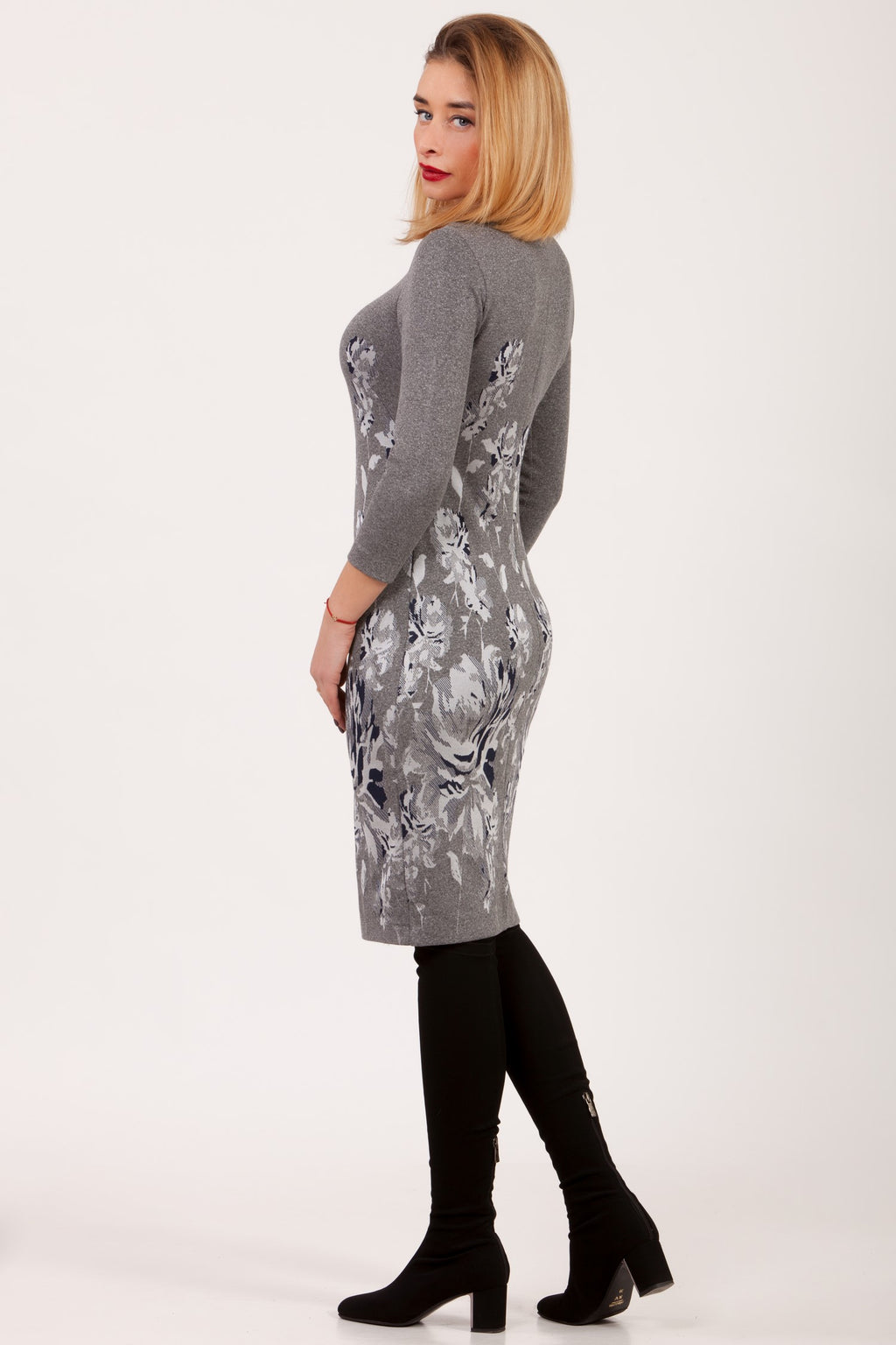 Classic Fitted Dress Alyssa No042