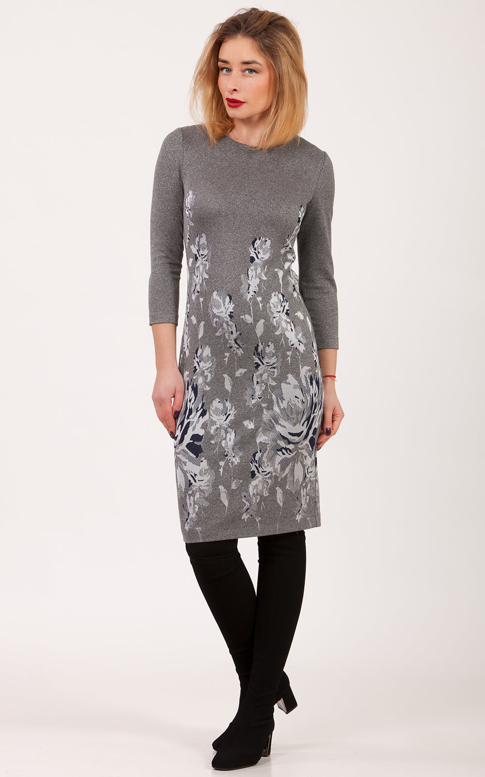 Classic Fitted Dress Alyssa No042