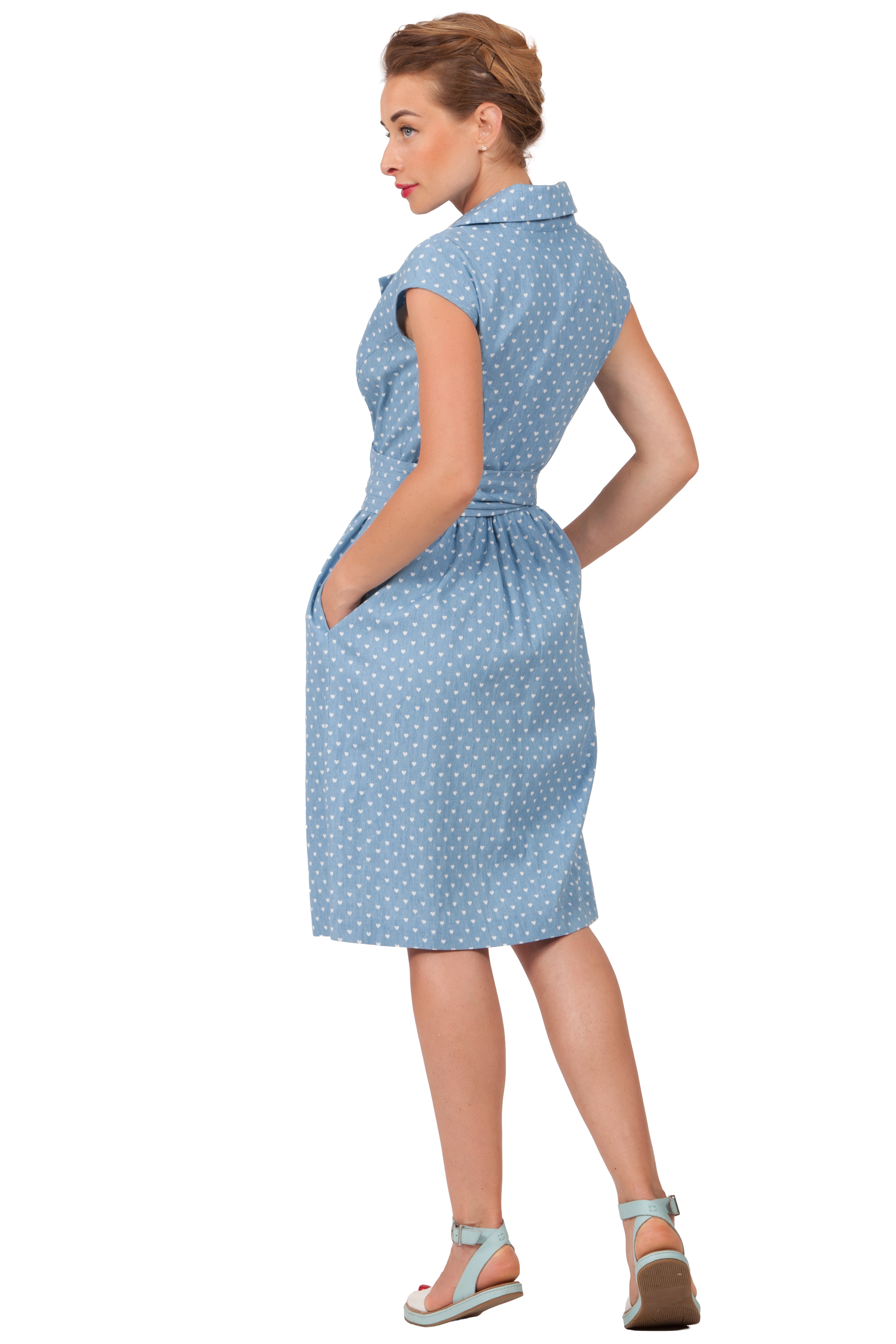 Sommerkleid aus Baumwolle Emma Nr. 496