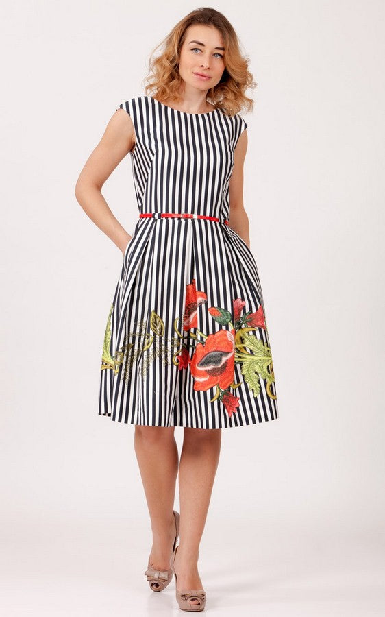 Sommerkleid aus Baumwolle Emma Nr. 094