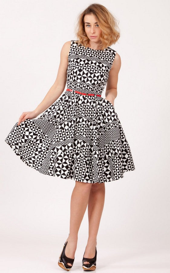 Sommerkleid aus Baumwolle Emma Nr. 095