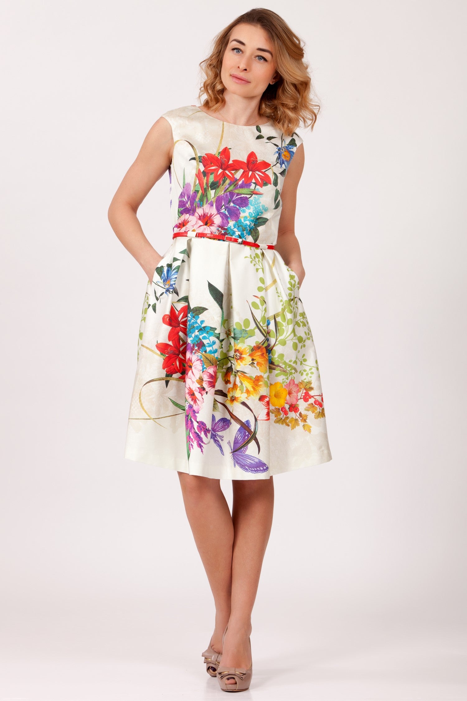 Sommerkleid aus Baumwolle Emma Nr. 096
