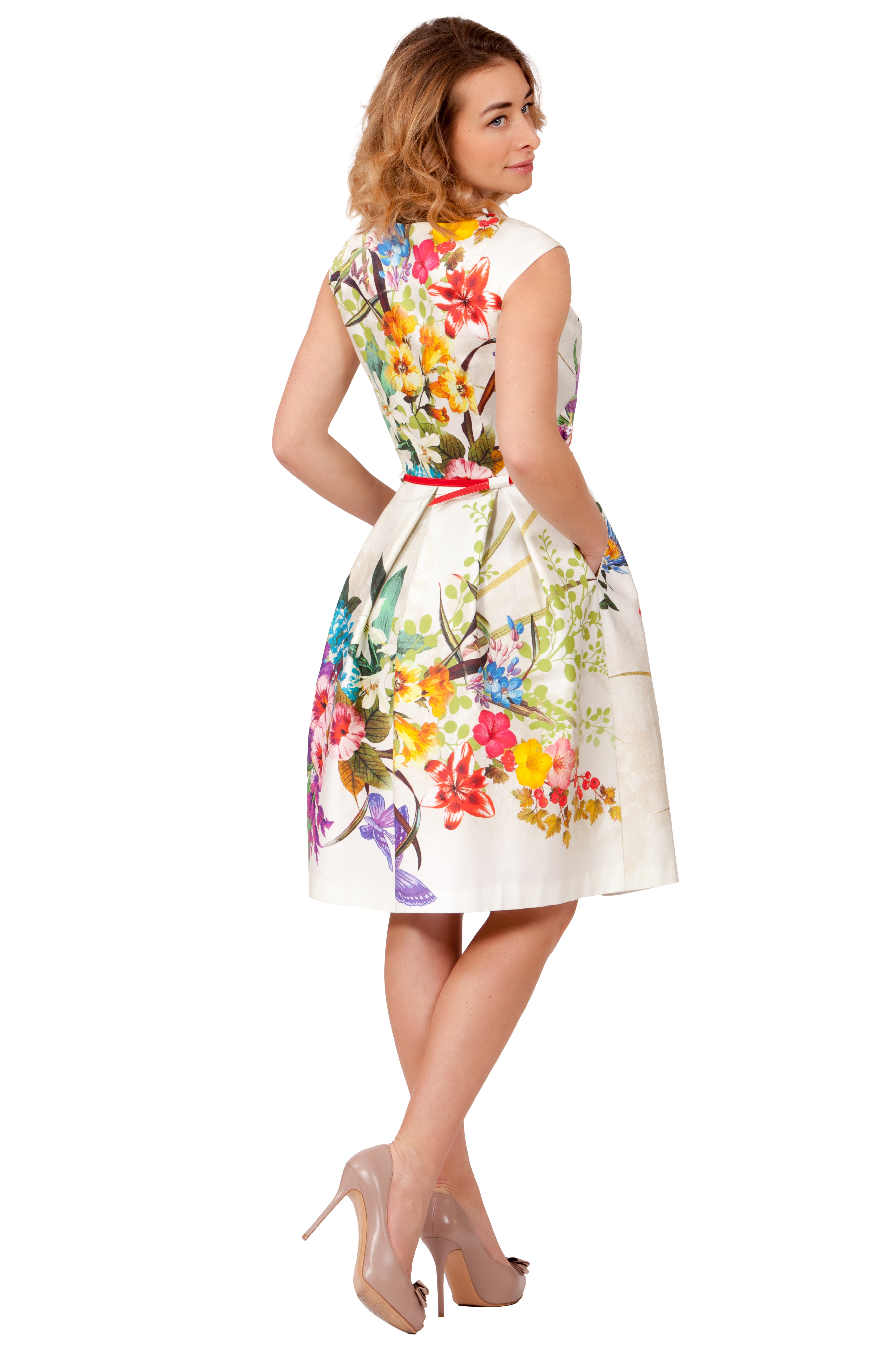 Sommerkleid aus Baumwolle Emma Nr. 096