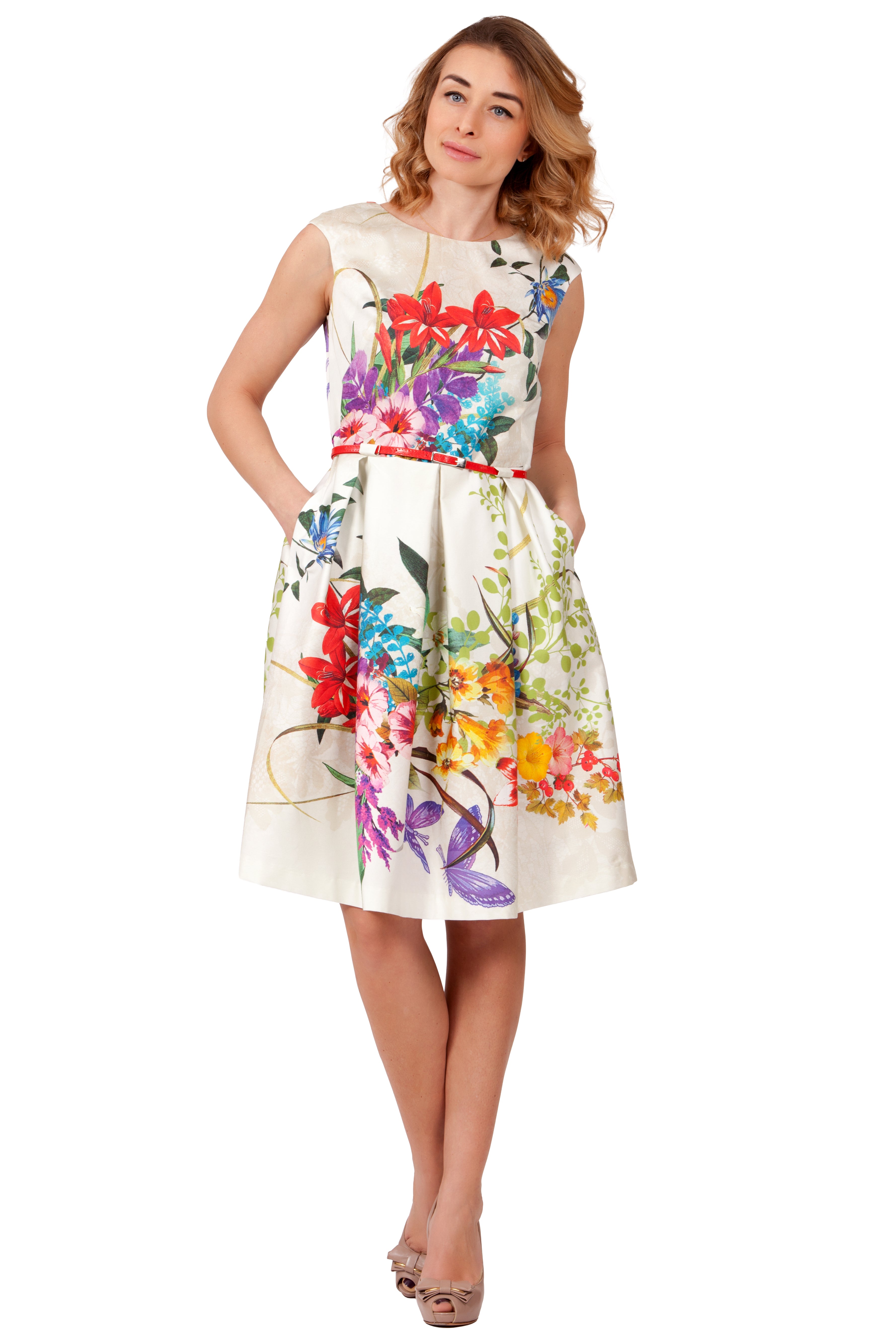 Sommerkleid aus Baumwolle Emma Nr. 096