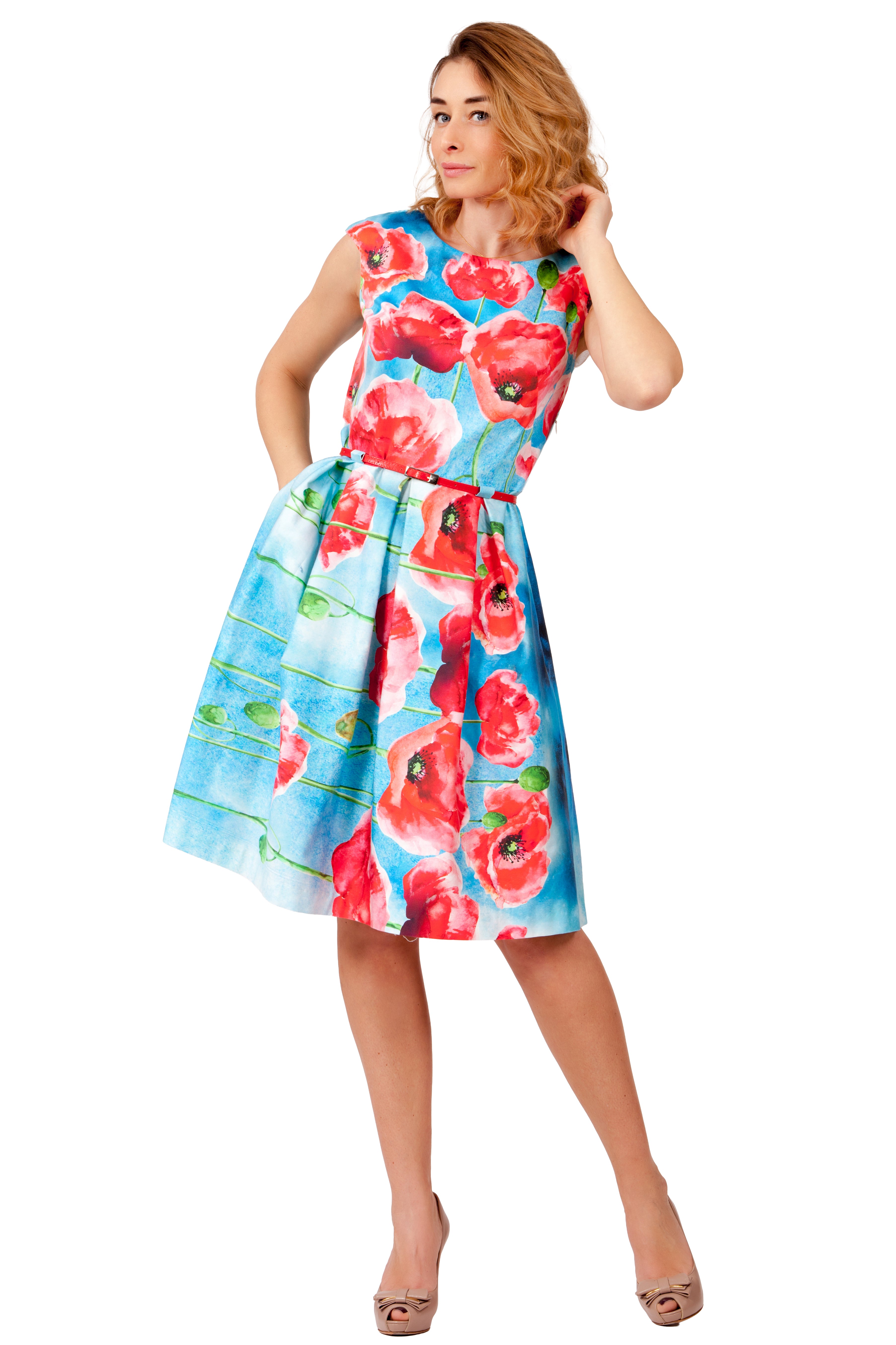 Sommerkleid aus Baumwolle Emma Nr. 097