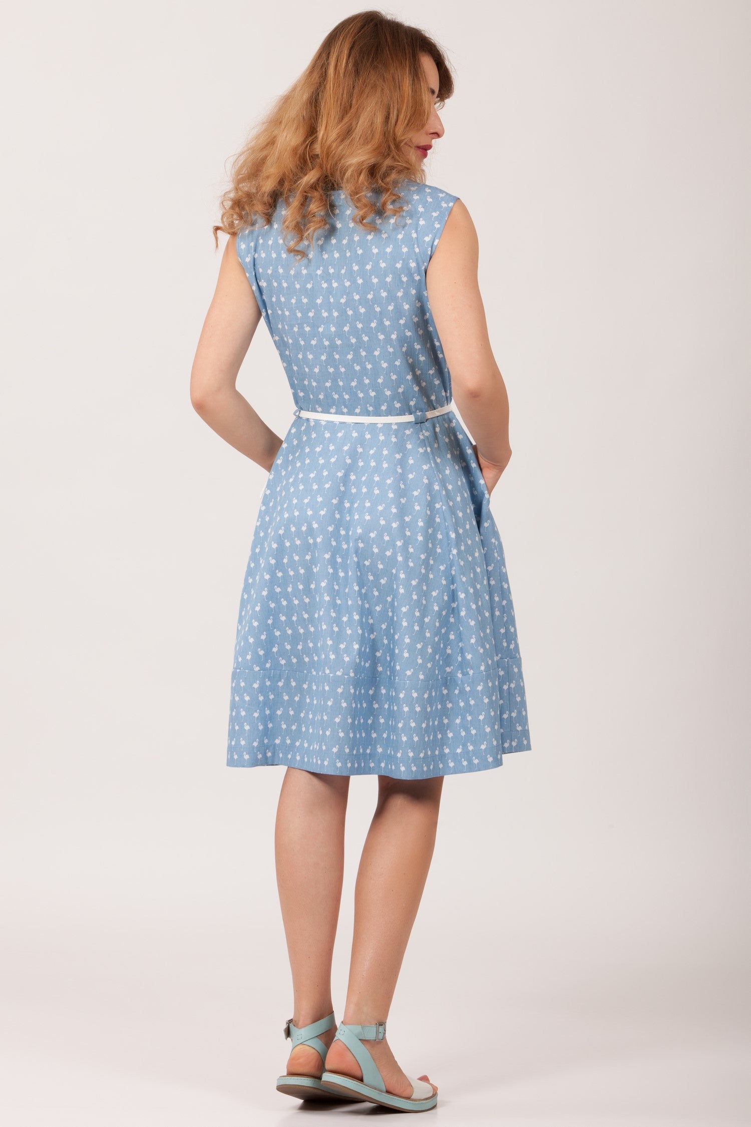 Sommerkleid aus Baumwolle Emma Nr. 091