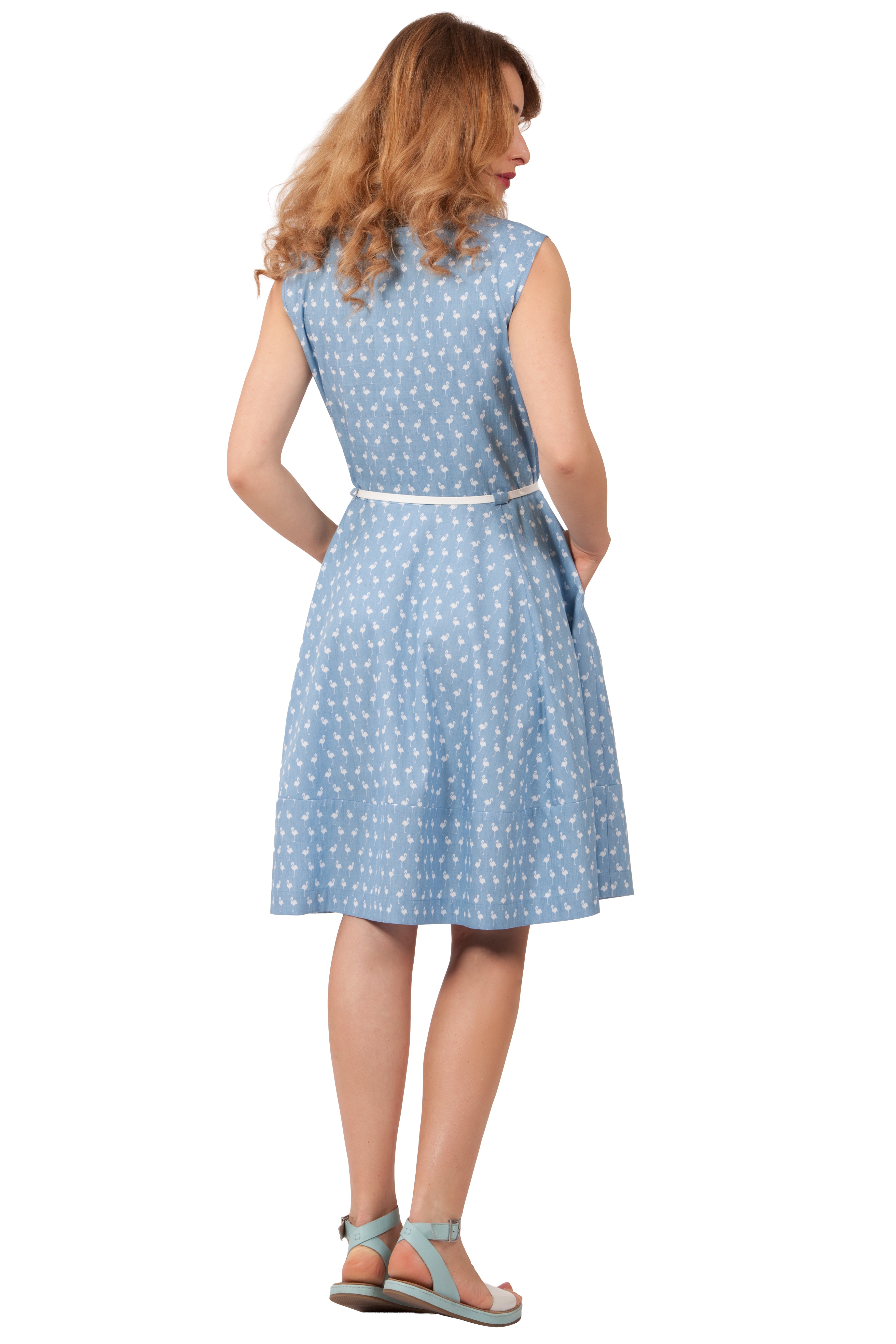 Sommerkleid aus Baumwolle Emma Nr. 091