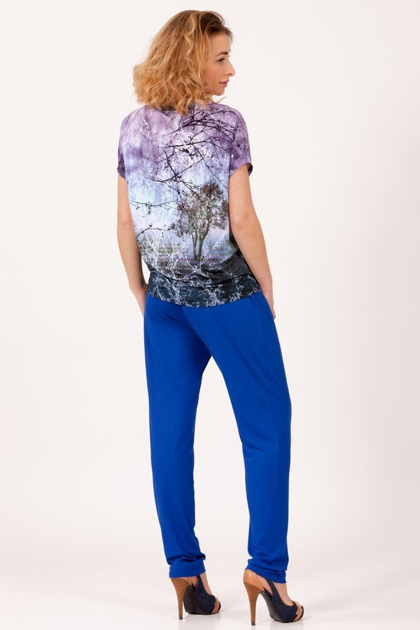 Sommerliche Damen-Bananenhose Liza No. 180