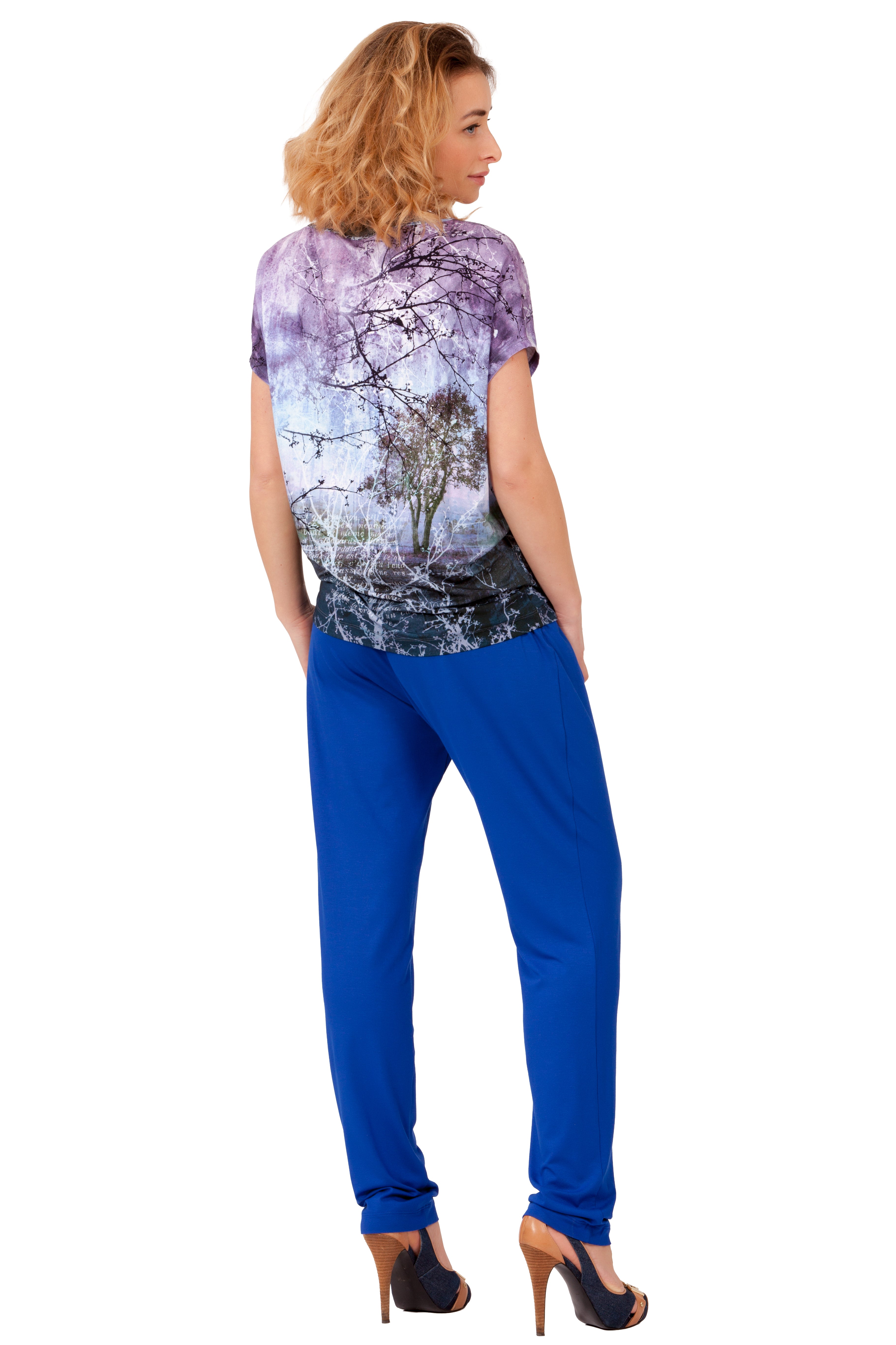 Sommerliche Damen-Bananenhose Liza No. 180