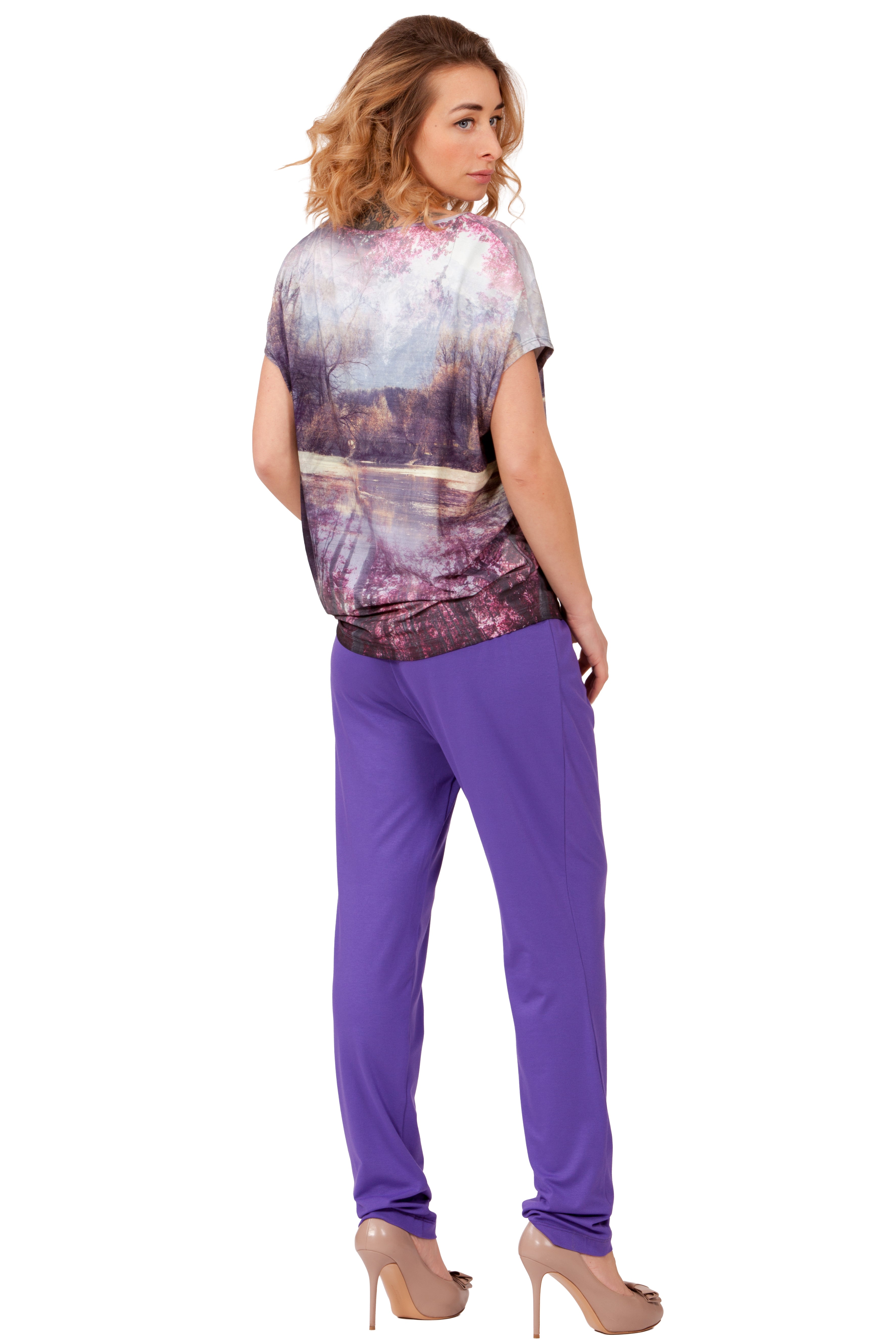 Sommerliche Damen-Bananenhose Liza No. 181