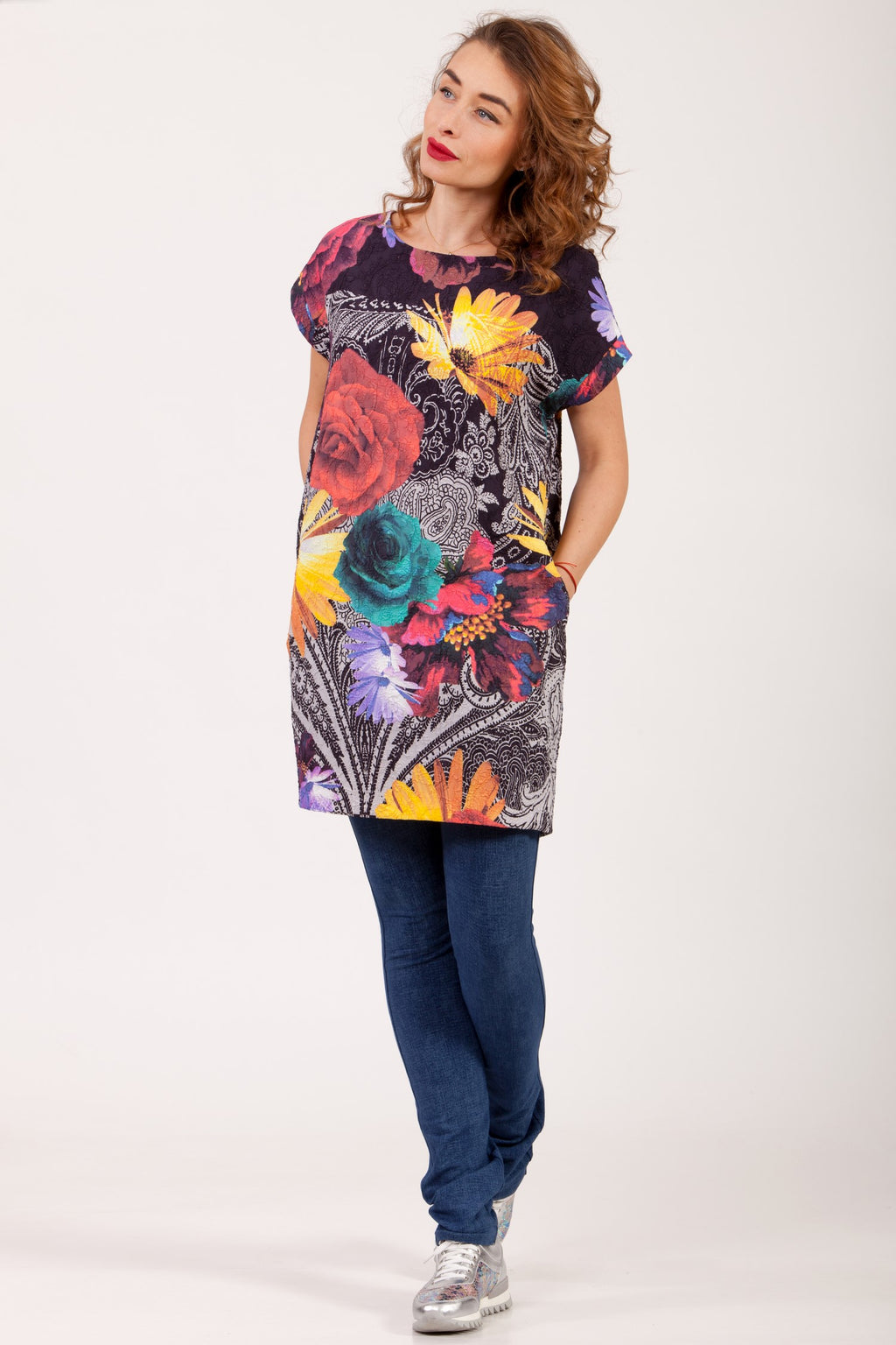 Sommer-Tunika-Kleid Lea No201