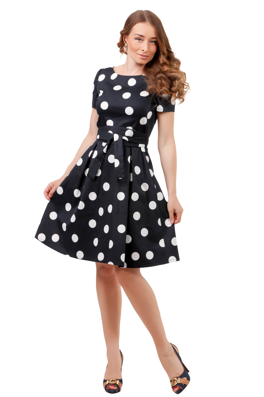 Sommerkleid aus Baumwolle Emma Nr. 098