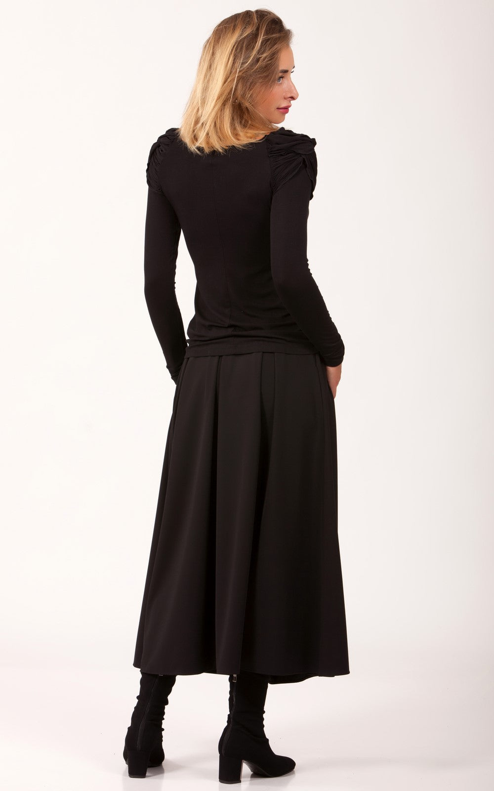 Long Flared Skirt Jennifer No12