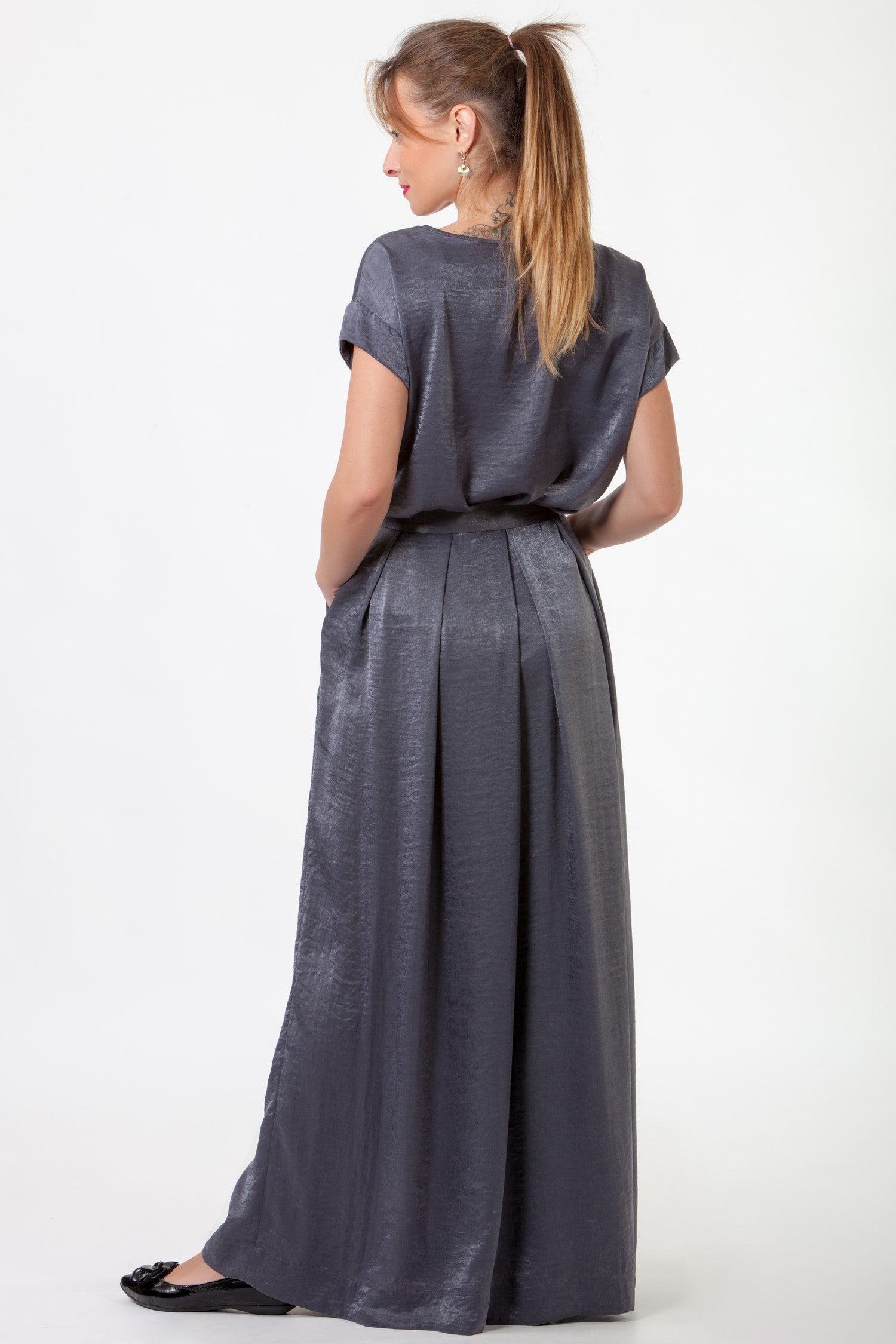 Suit with a long skirt Abilia No47