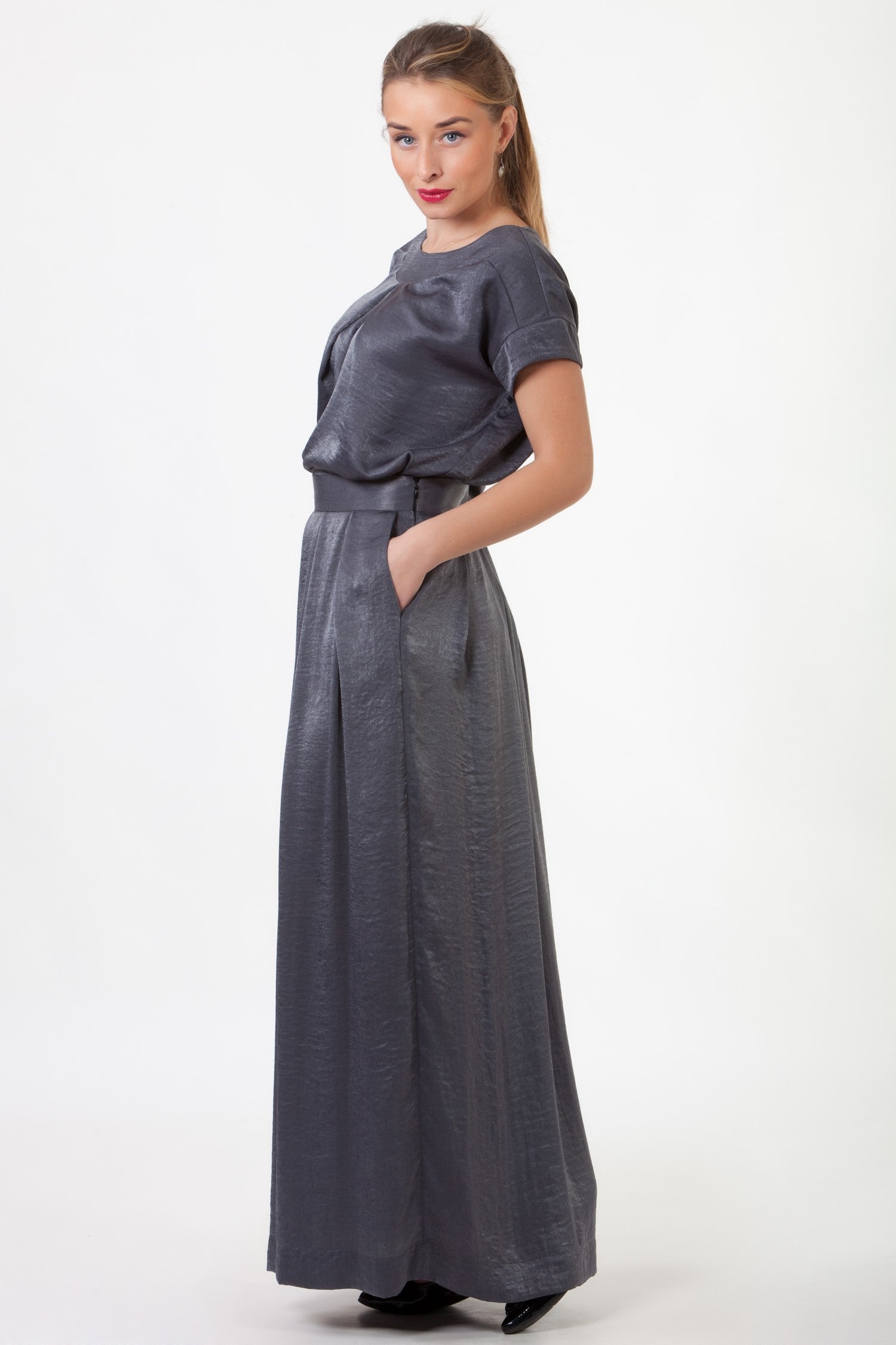 Suit with a long skirt Abilia No47