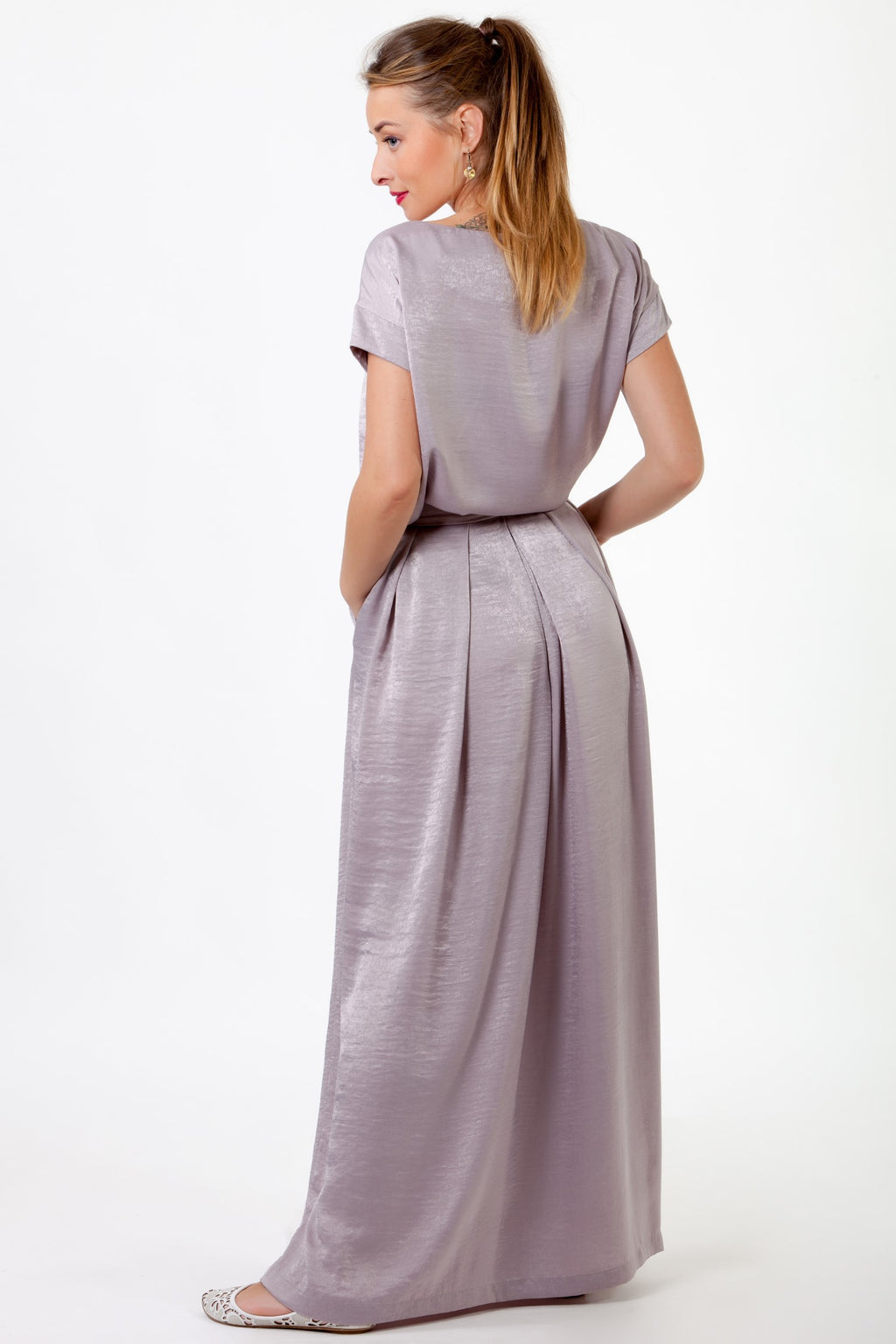 Suit with a long skirt Abilia No46