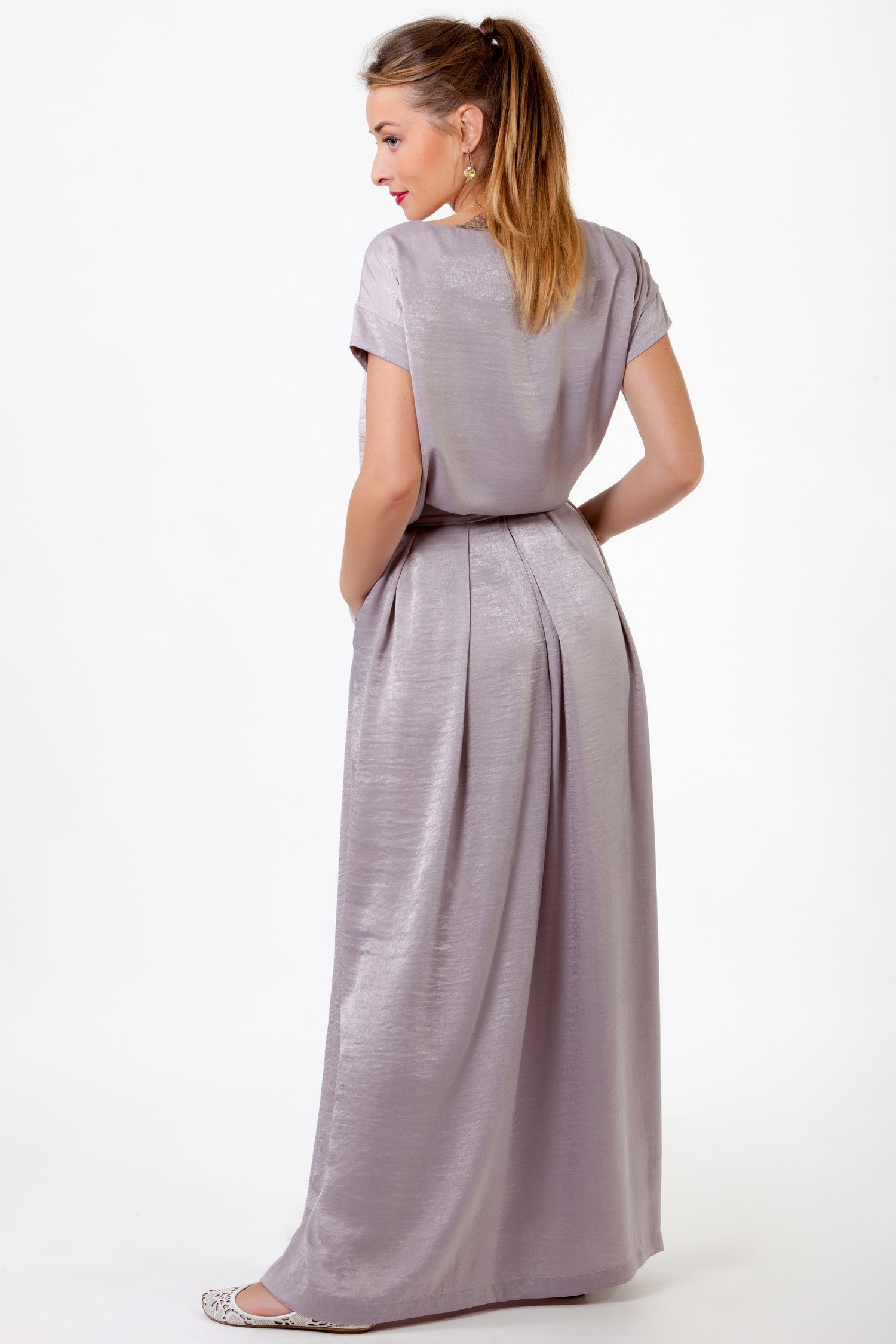 Suit with a long skirt Abilia No46