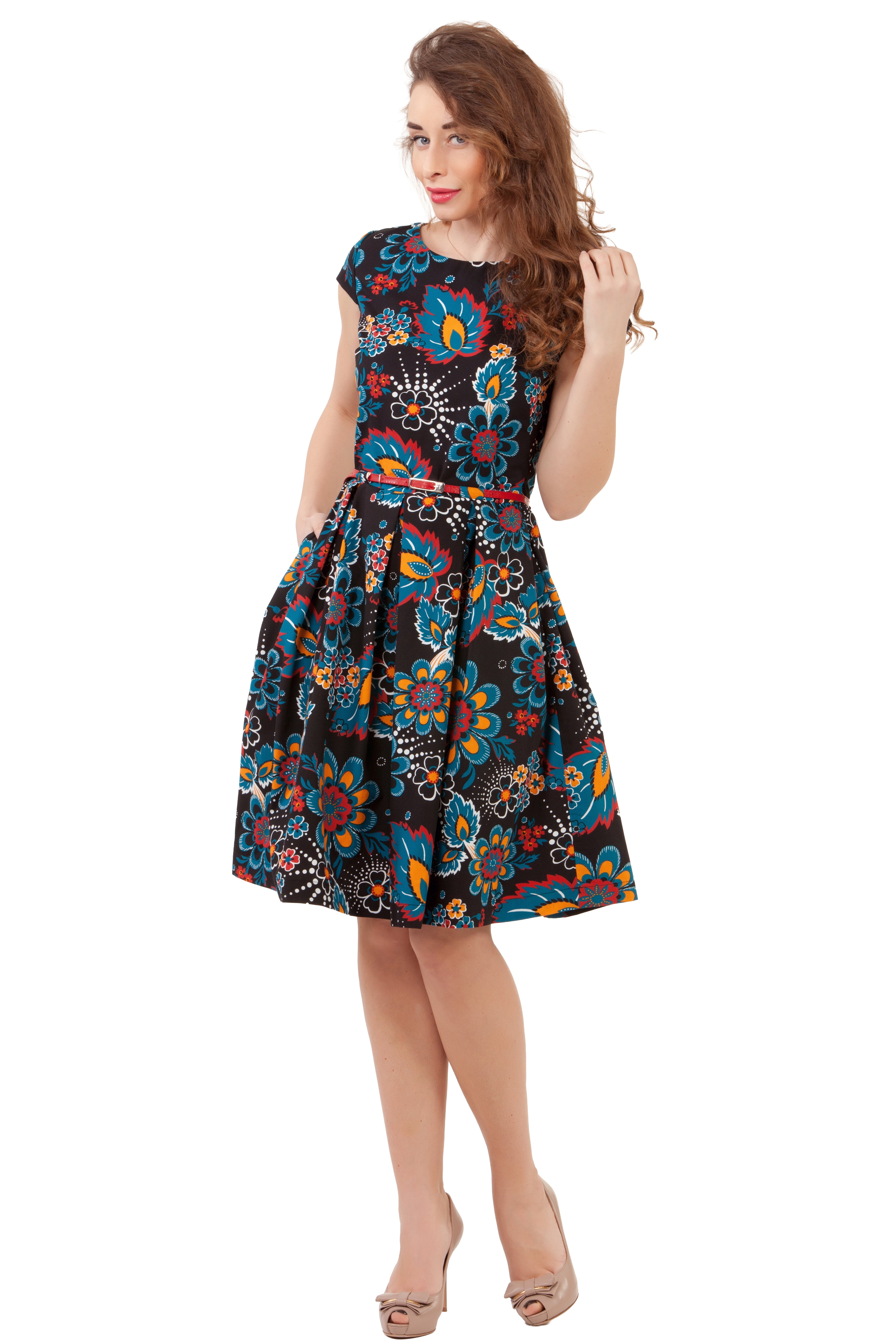 Sommerkleid aus Baumwolle Emma Nr. 177