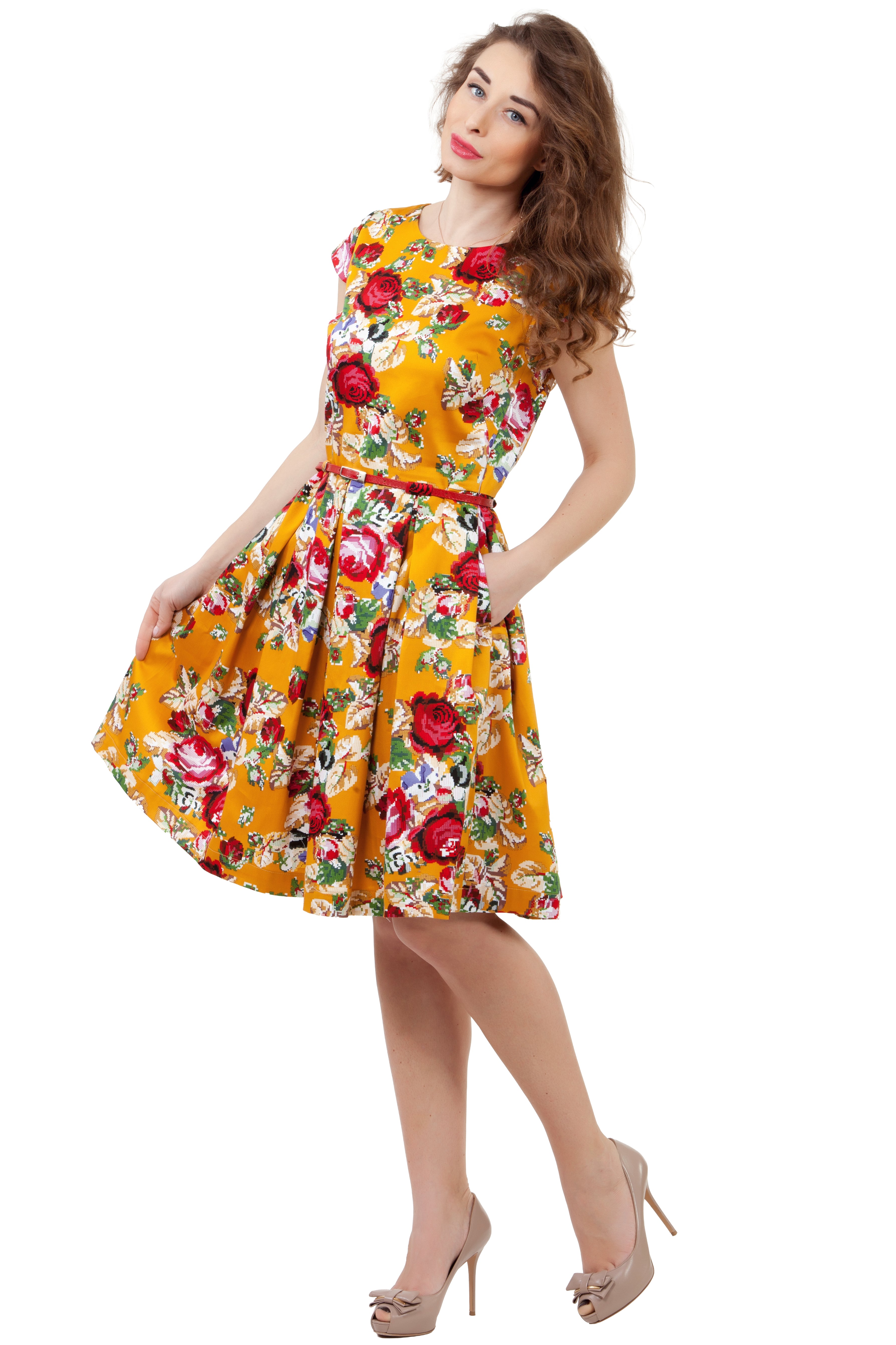 Sommerkleid aus Baumwolle Emma Nr. 176