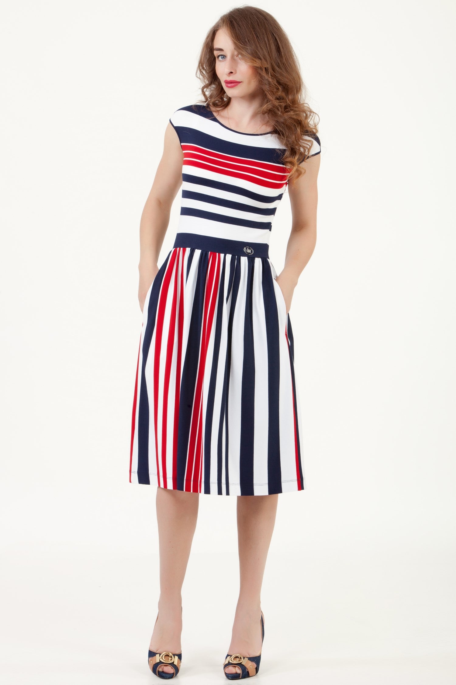 Summer Dress Eliza No321 — Magnolica Latvian Women's Clothing