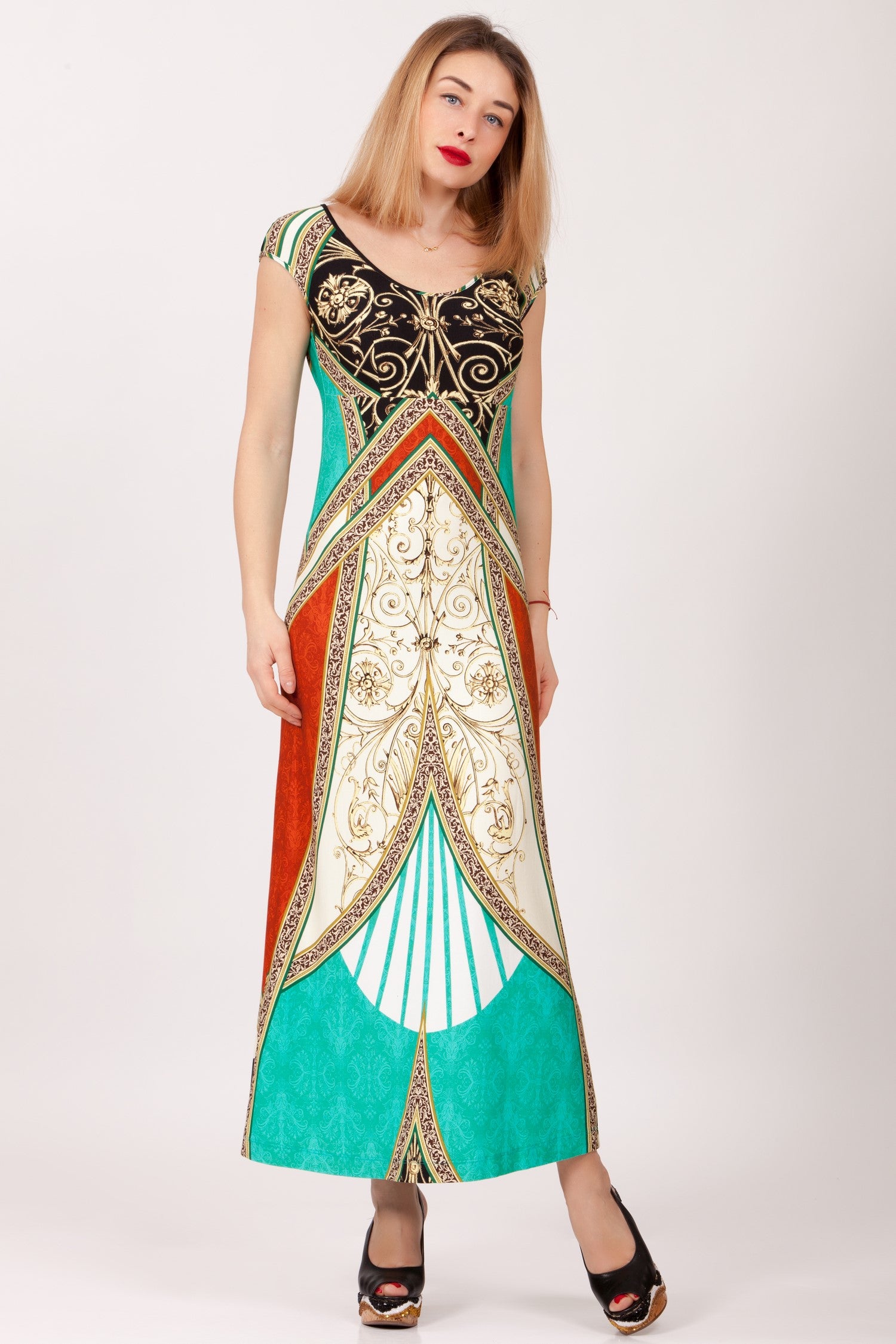 Summer Dress Emma No838 — Magnolica Latvian Women's Clothing