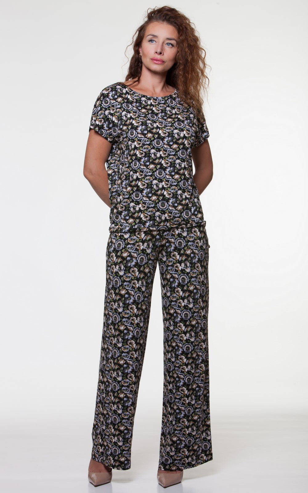 A Stylish Casual Knit Set Jenna No162 — Magnolica Latvian Women's Clothing