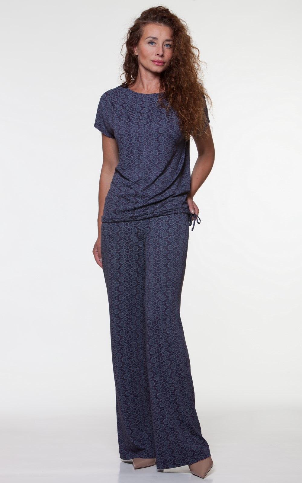 A Stylish Casual Knit Set Jenna No161 — Magnolica Latvian Women's Clothing