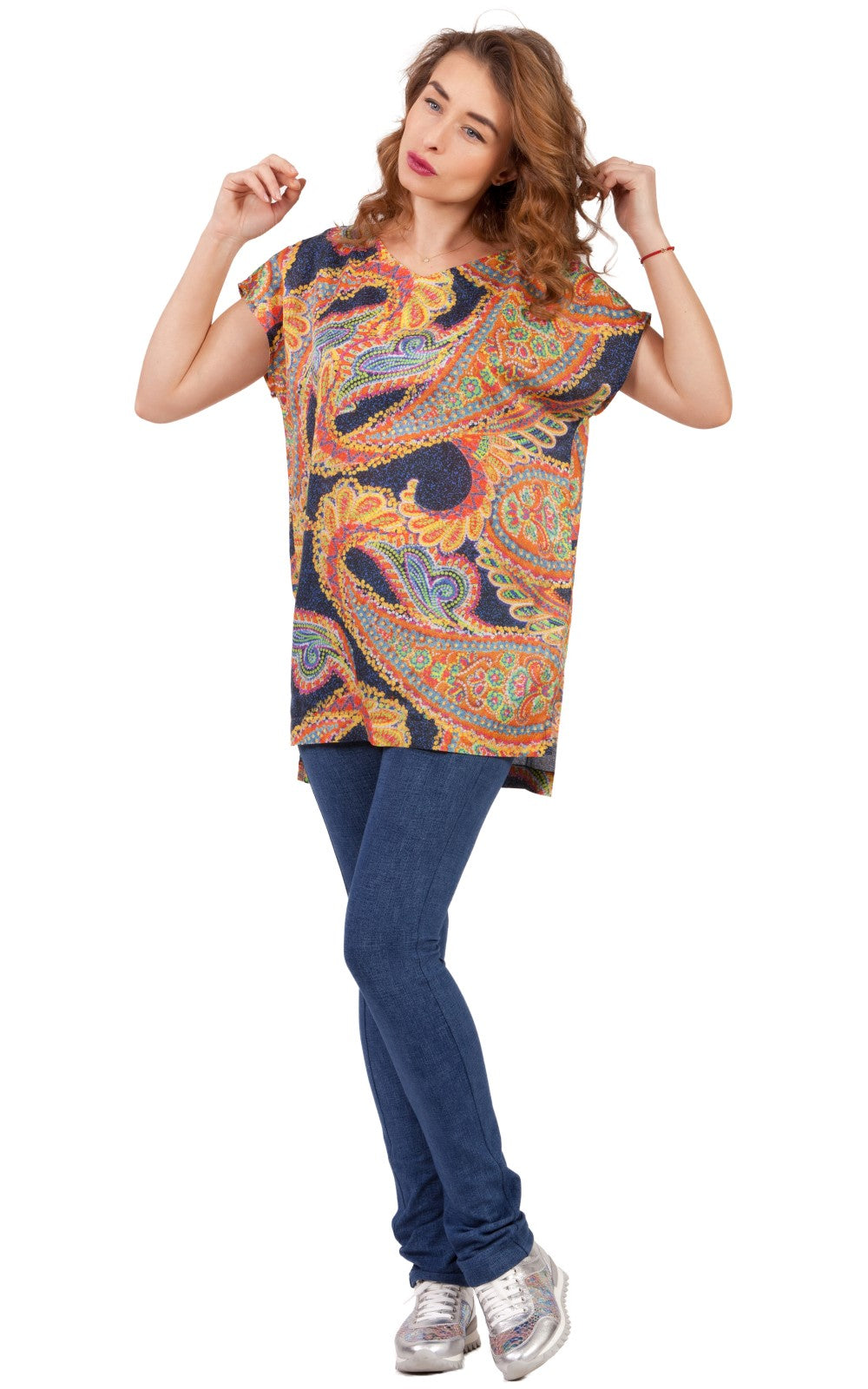 T-shirt Alanis No480 — Magnolica Latvian Women's Clothing