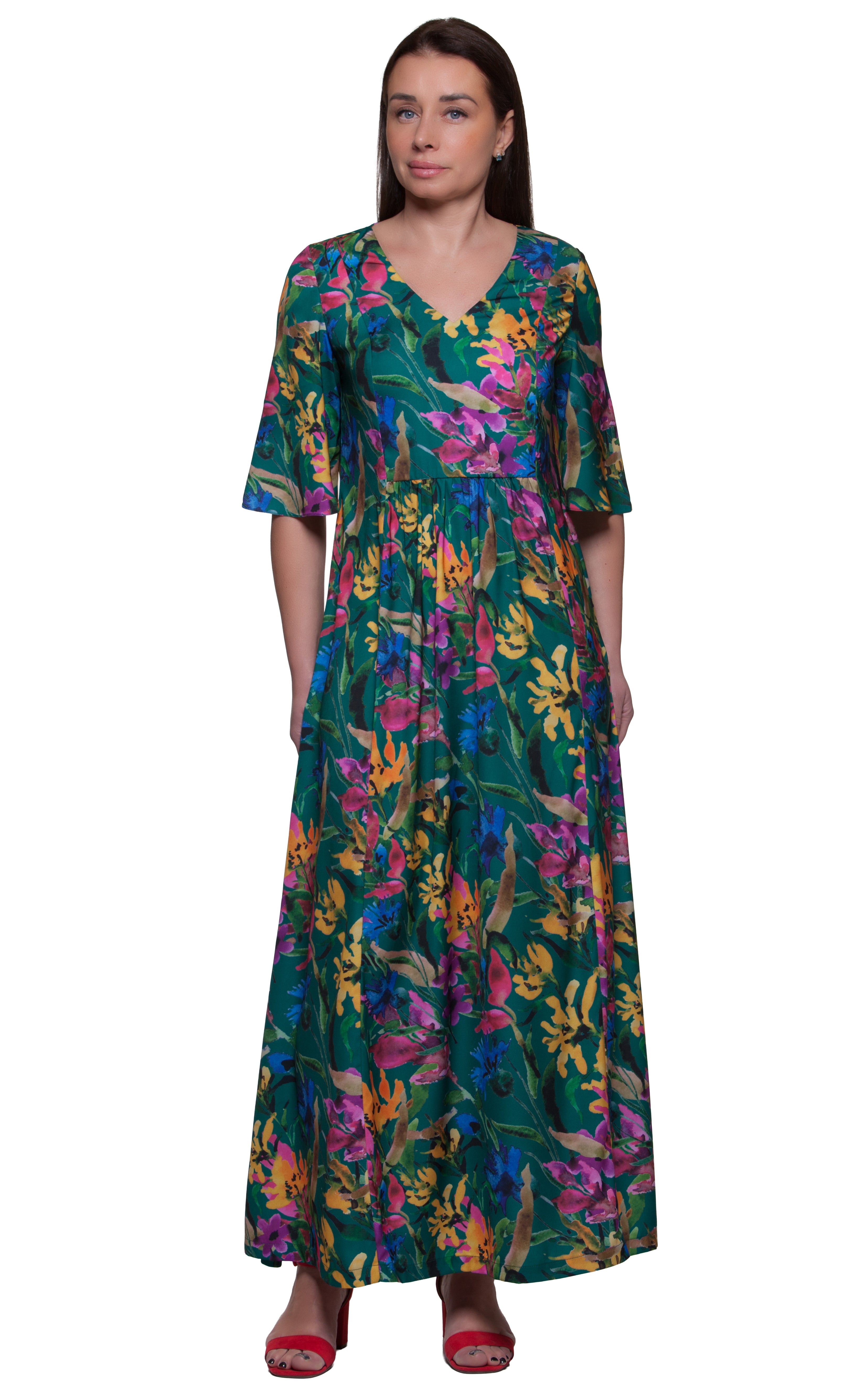 Sommerliches Lockeres Maxikleid Emma No. 009