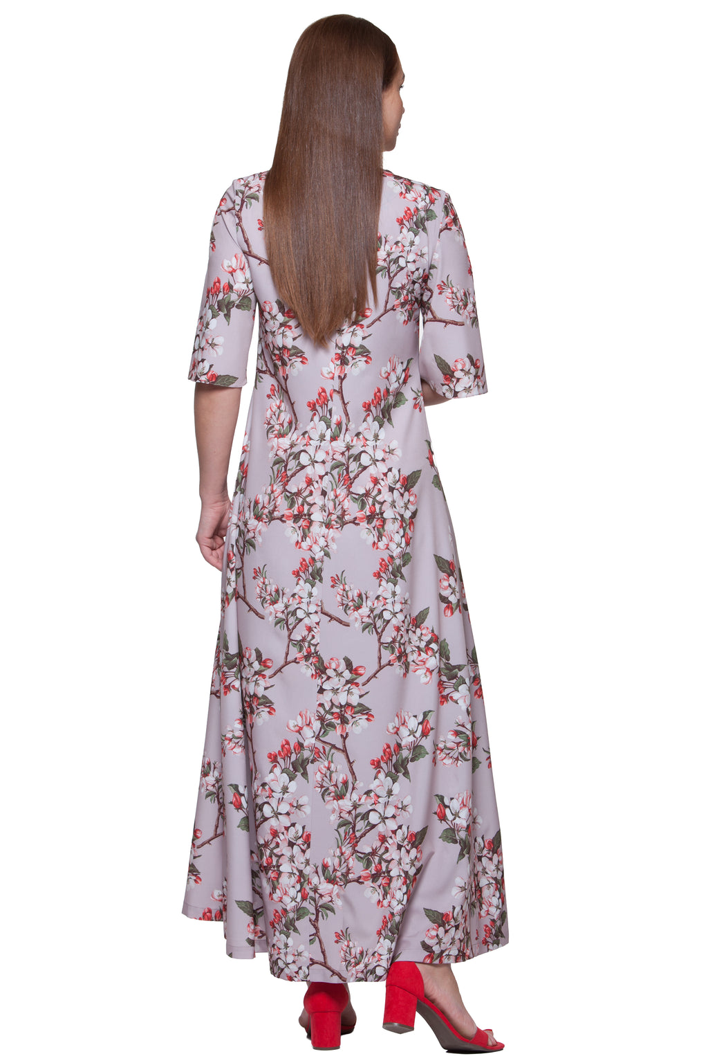 Vasaras brīva piegriezuma maksi kleita Emma Nr. 5