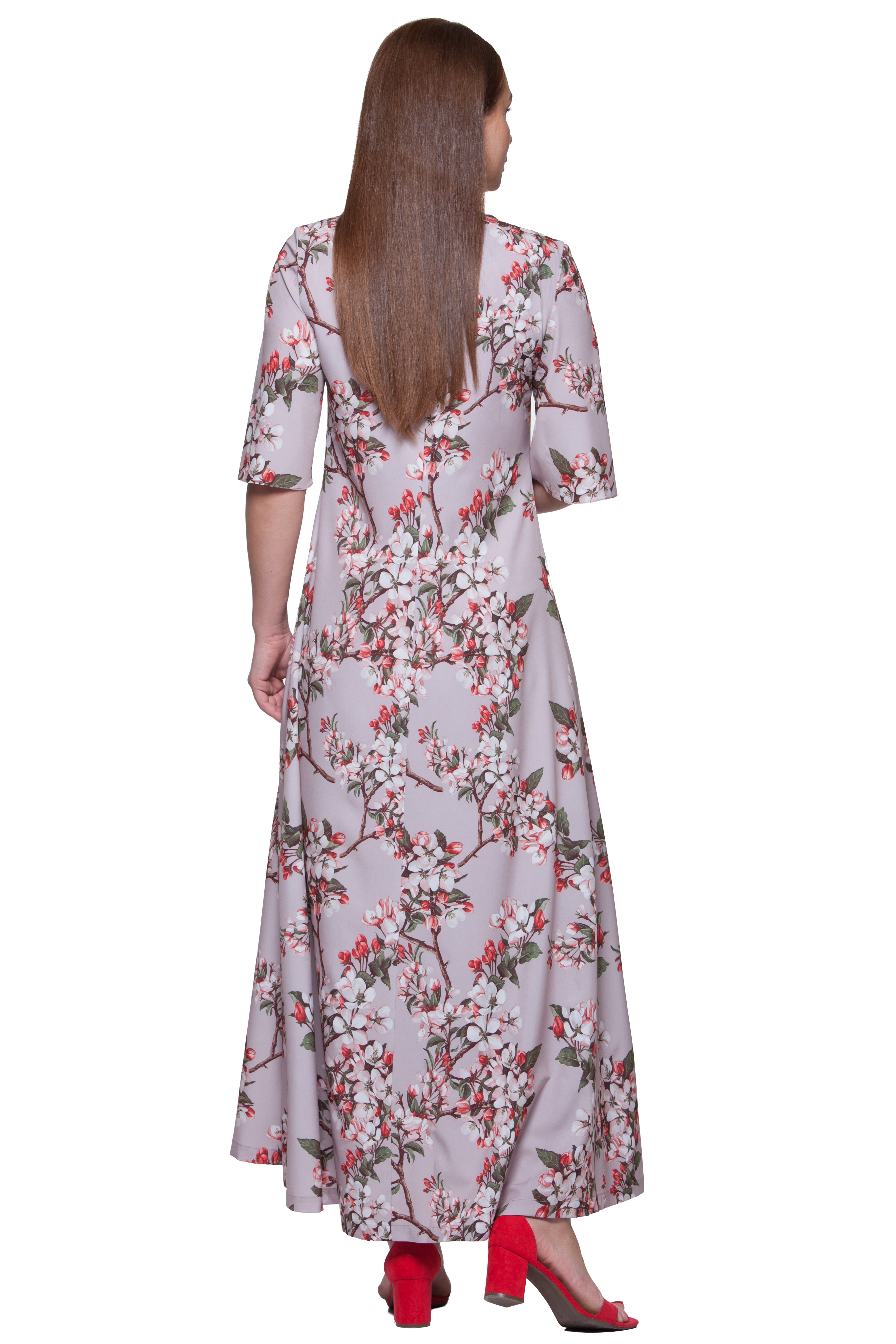 Vasaras brīva piegriezuma maksi kleita Emma Nr. 5